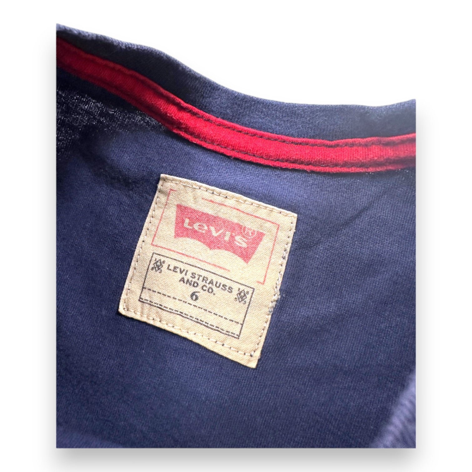 Blue Kids T-shirt - 6 years LEVI'S - Seconde main Blue
