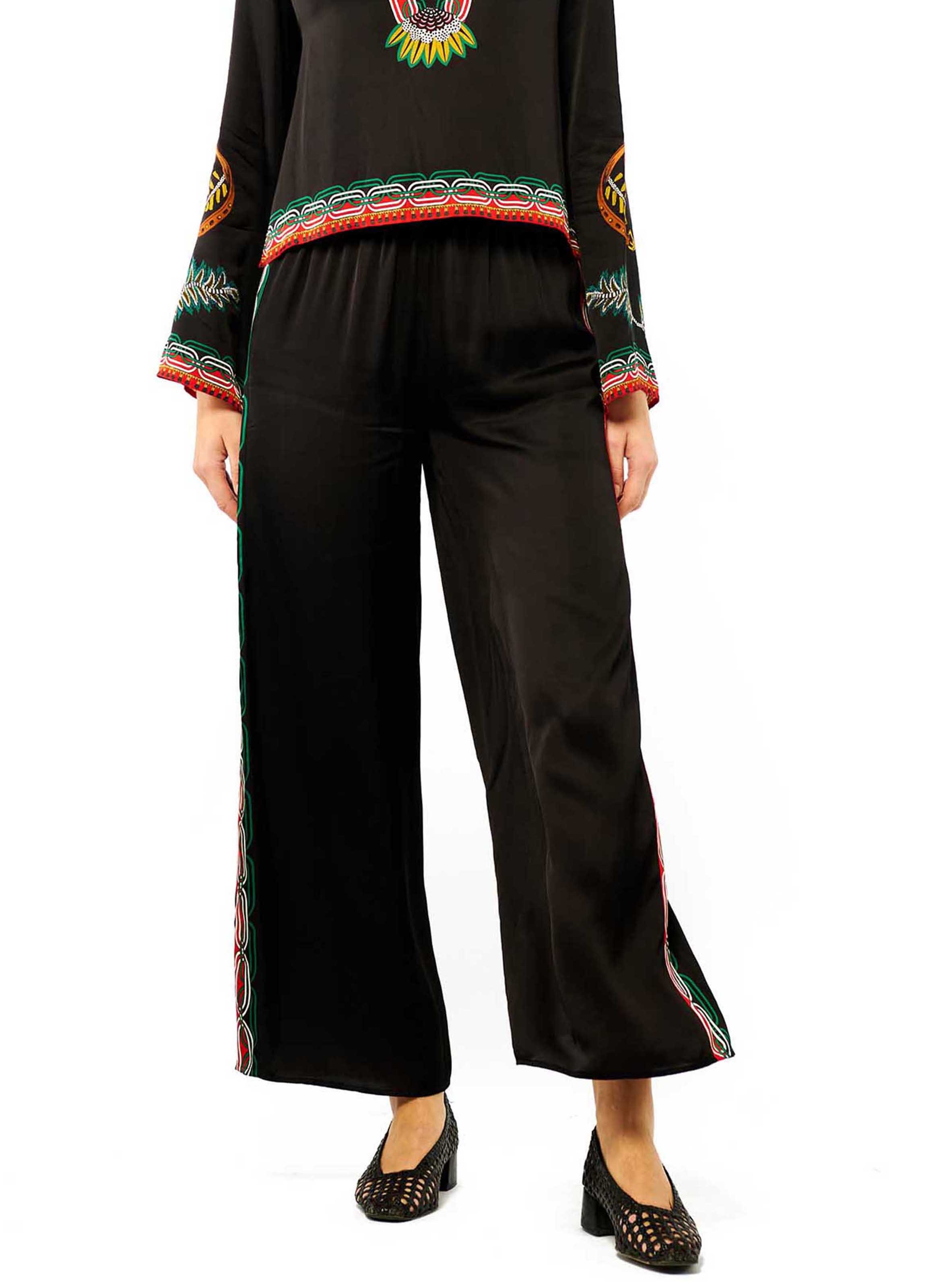 Wide trousers WILD Black