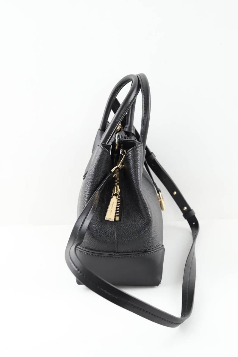 Leather messenger bag MICHAEL KORS - Seconde main Black