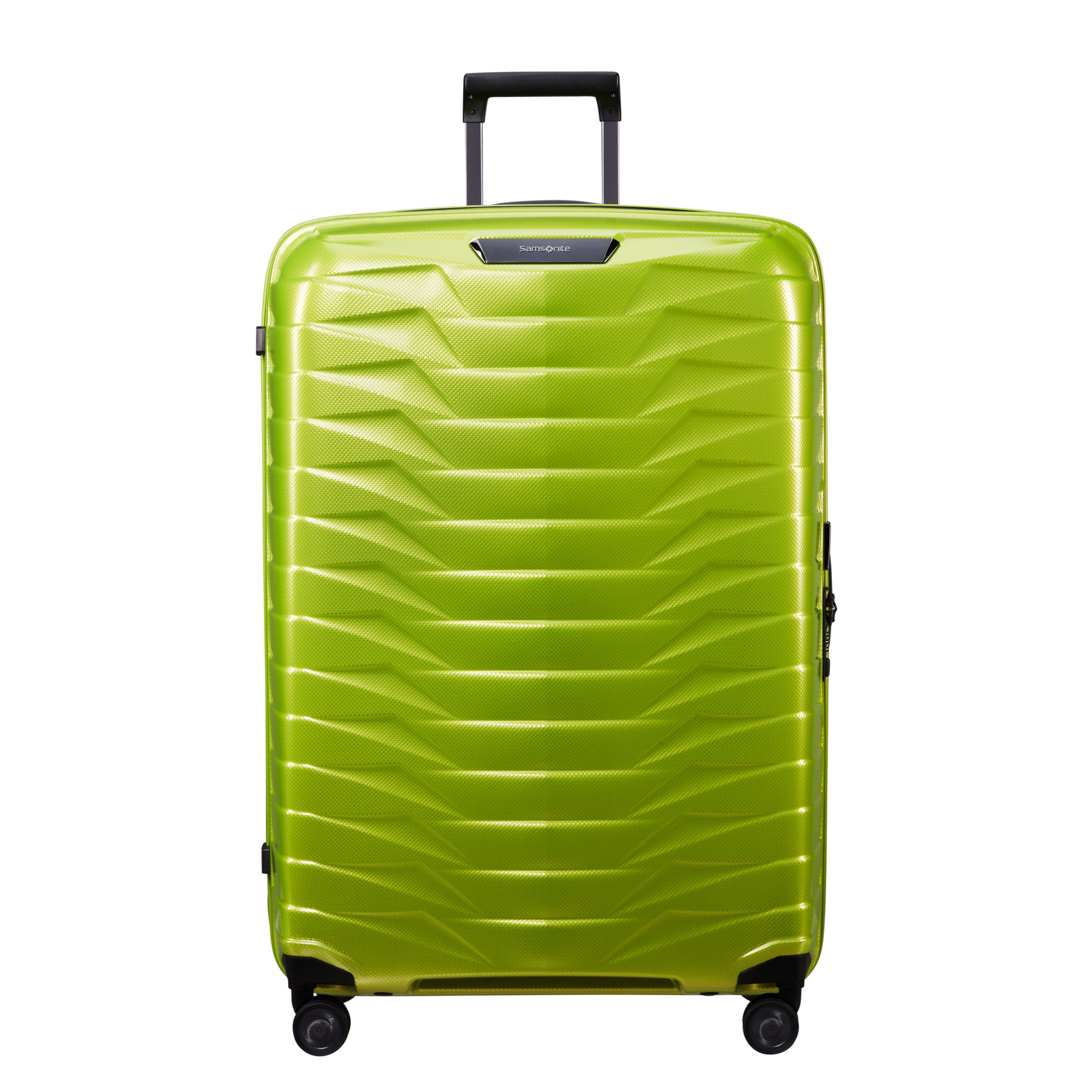 Proxis suitcase 4 wheels size xl Yellow