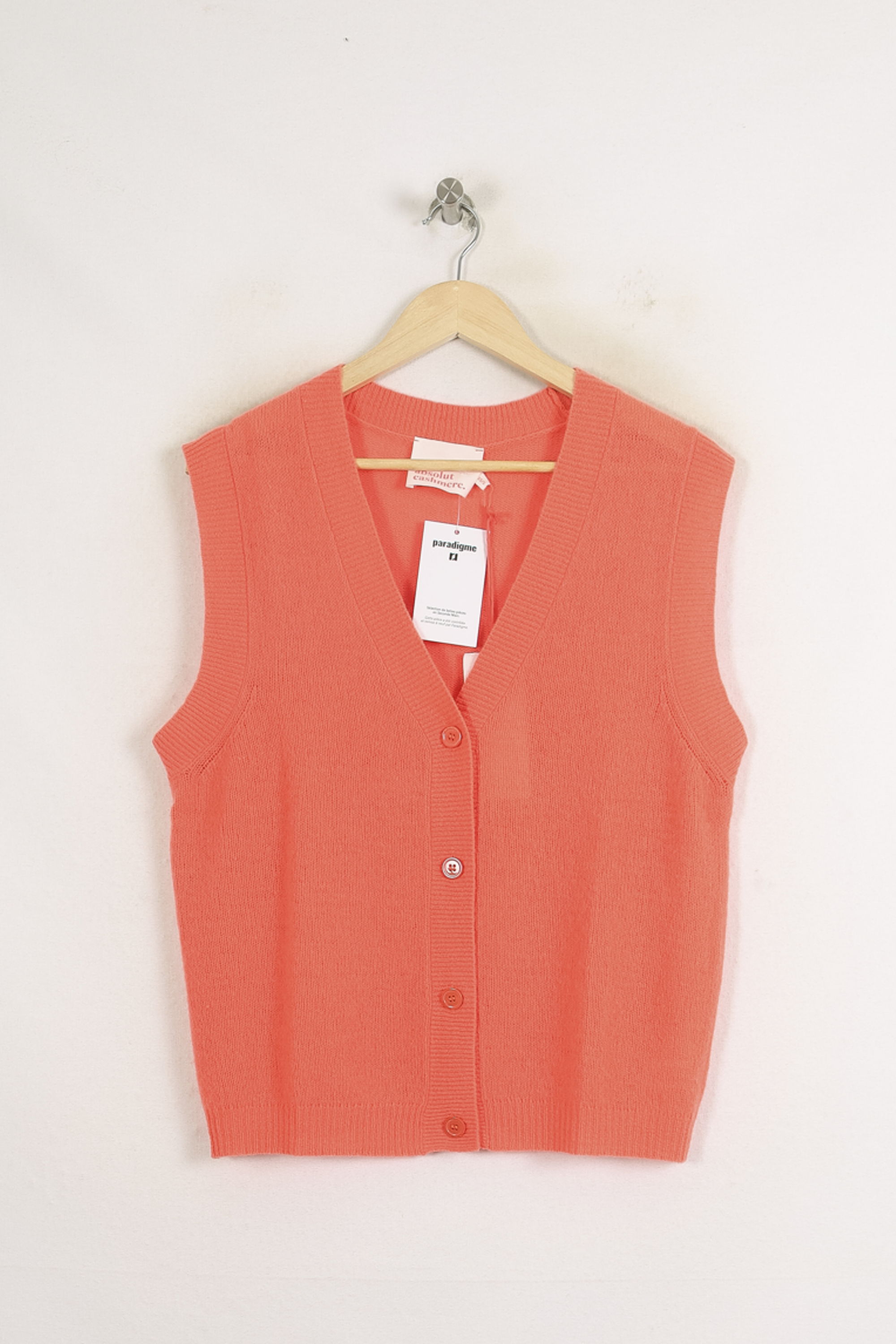 Cardigan ABSOLUT CASHMERE - Seconde main Orange