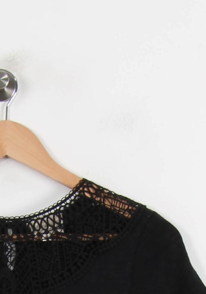 Tommy Badge T-shirt SEZANE - Seconde main Black