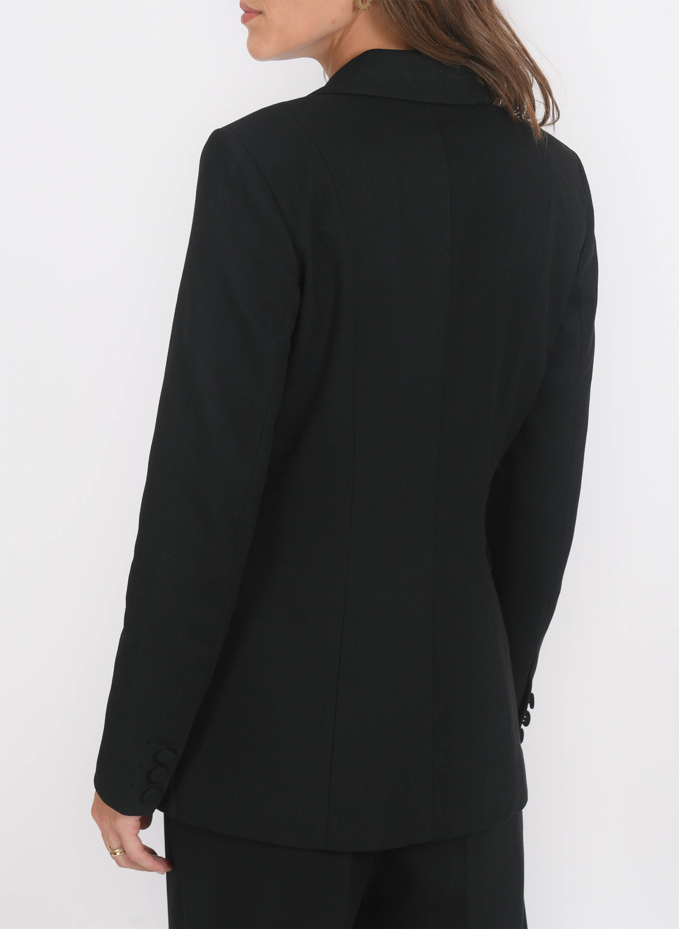 Veste cintrée col taillleur KOOKAI Noir