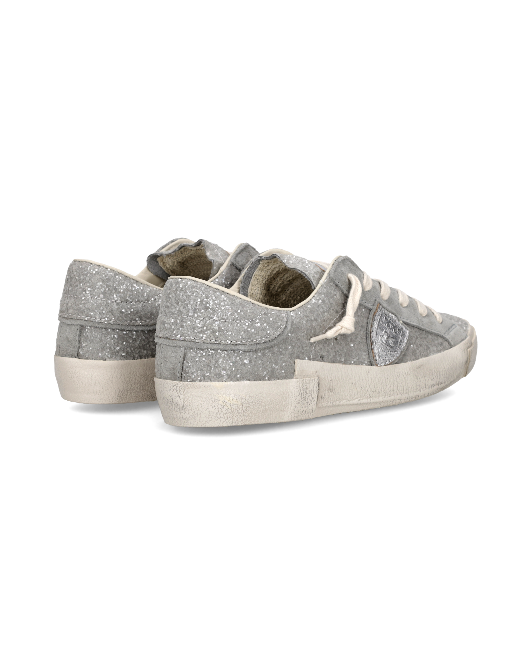 Tennis sneakers. PHILIPPE MODEL Silver