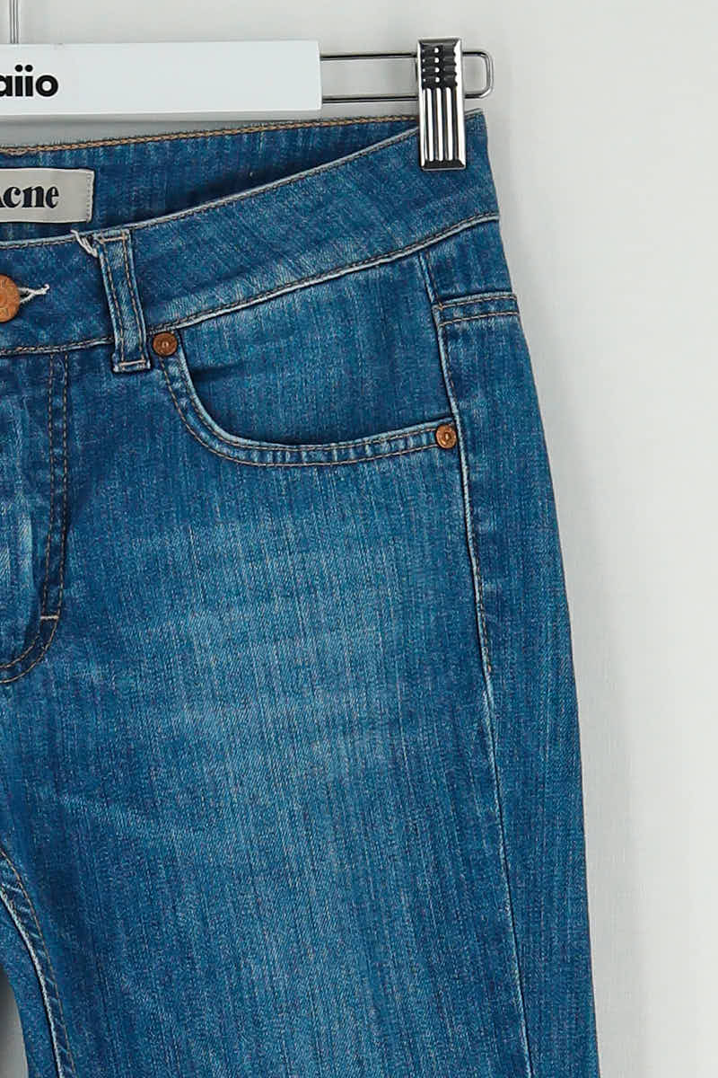 Jean slim ACNE STUDIOS - Seconde Main Bleu
