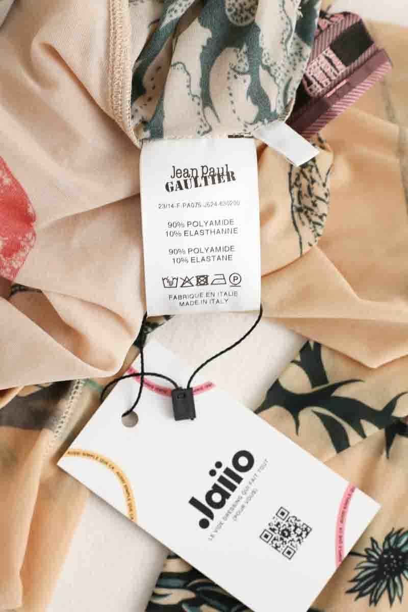 Crinkle dress JEAN PAUL GAULTIER - SECONDE MAIN Beige