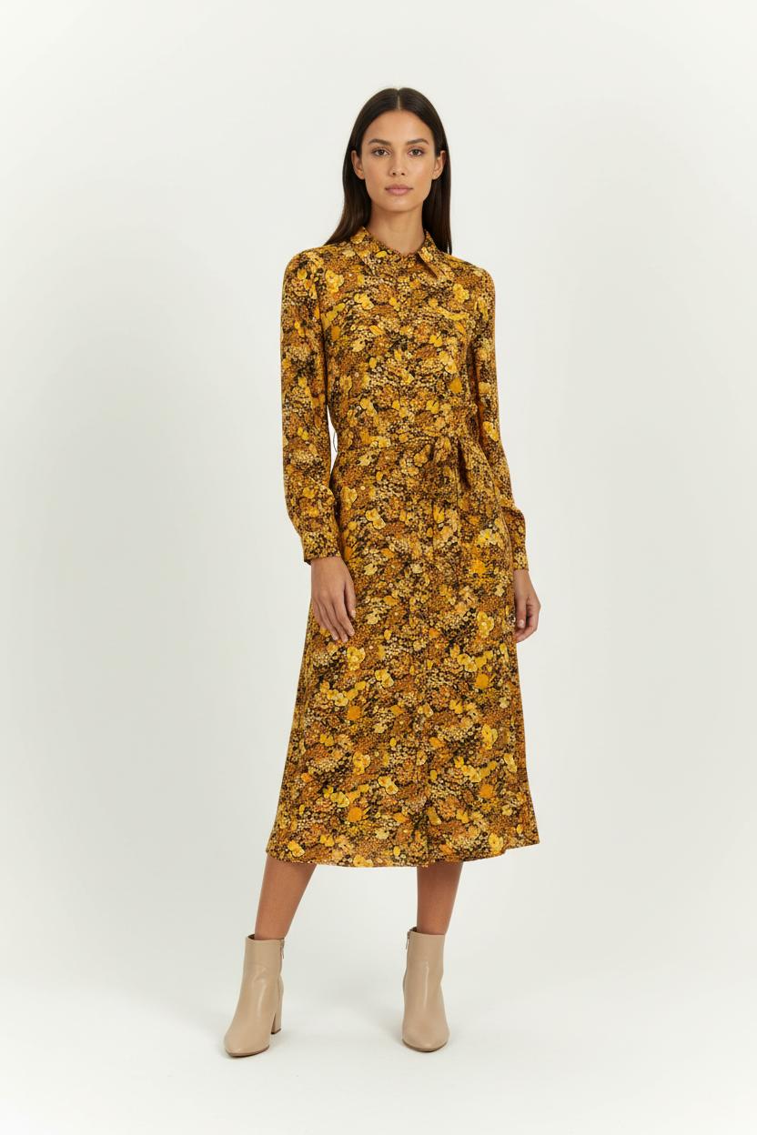 Robe longue TARA JARMON - Seconde Main Multicolore