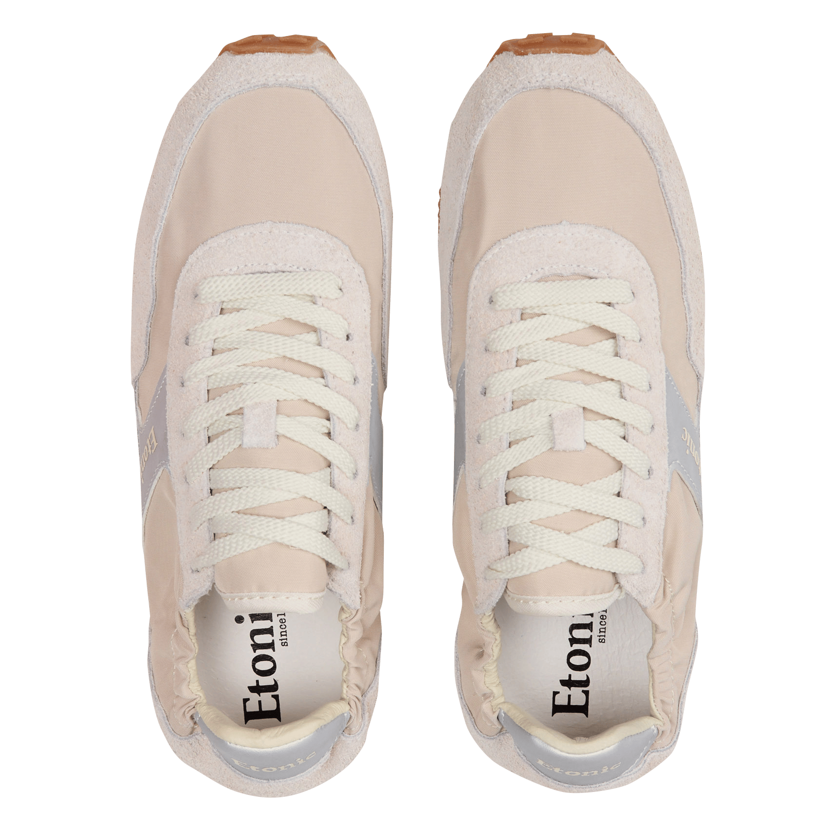 Flache Sneaker zum Schnüren ETONIC Grau