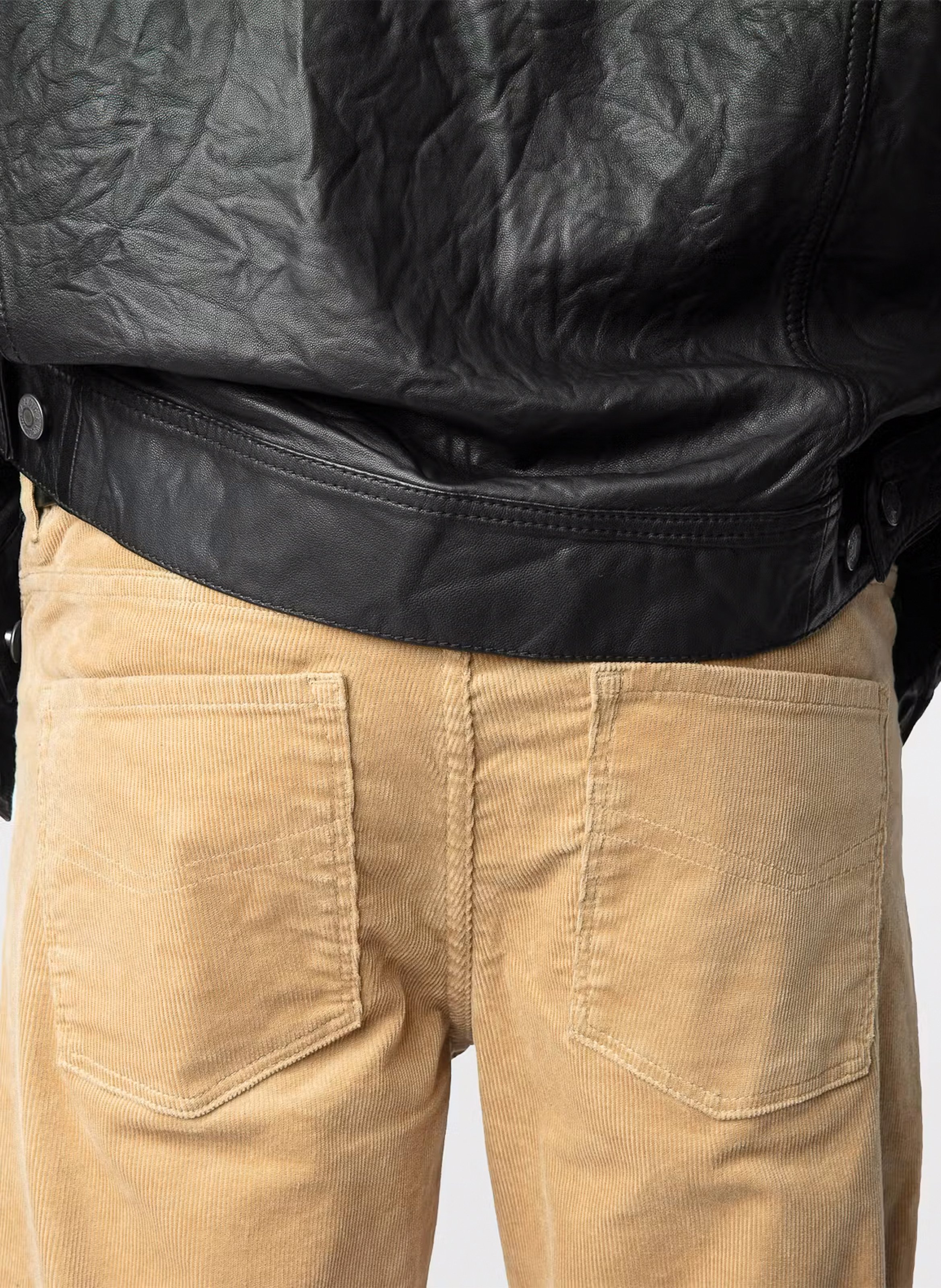 Pantalon ajustée en coton mélangé ZADIG&VOLTAIRE Beige