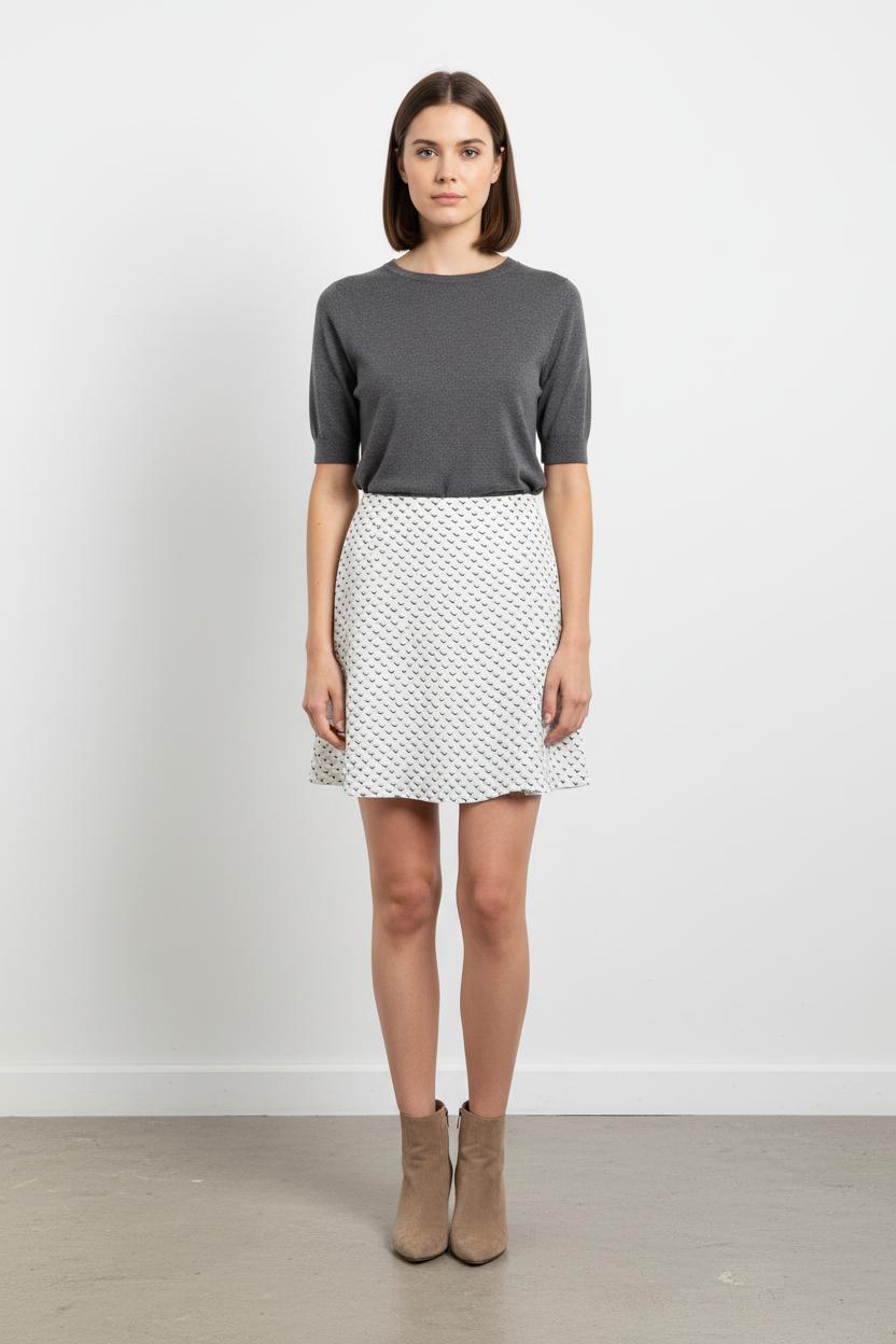 Short & midi skirt COMPTOIR DES COTONNIERS - Seconde main White