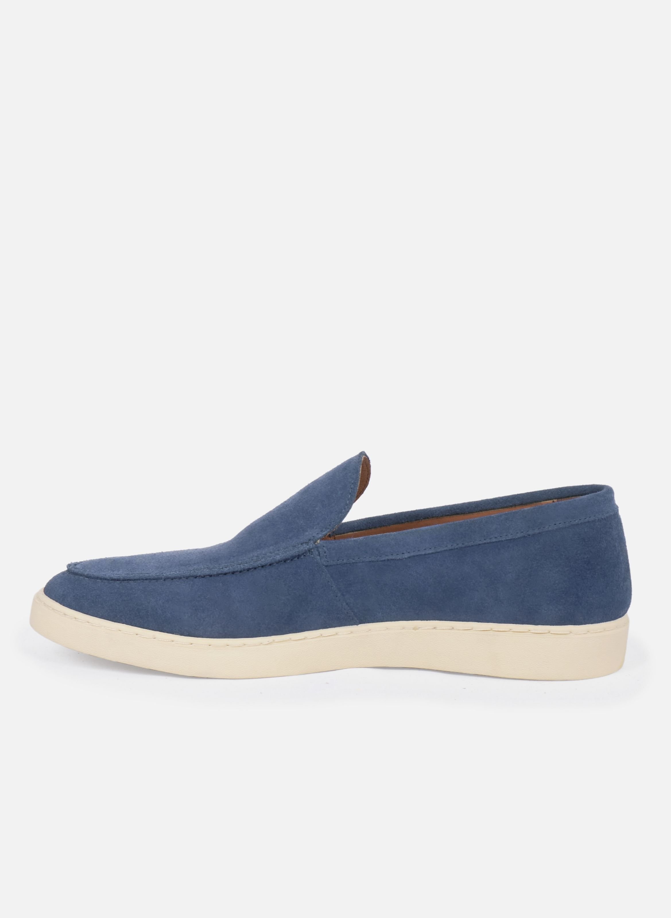 Mocassins hugo cuir daim JULES & JENN Blue