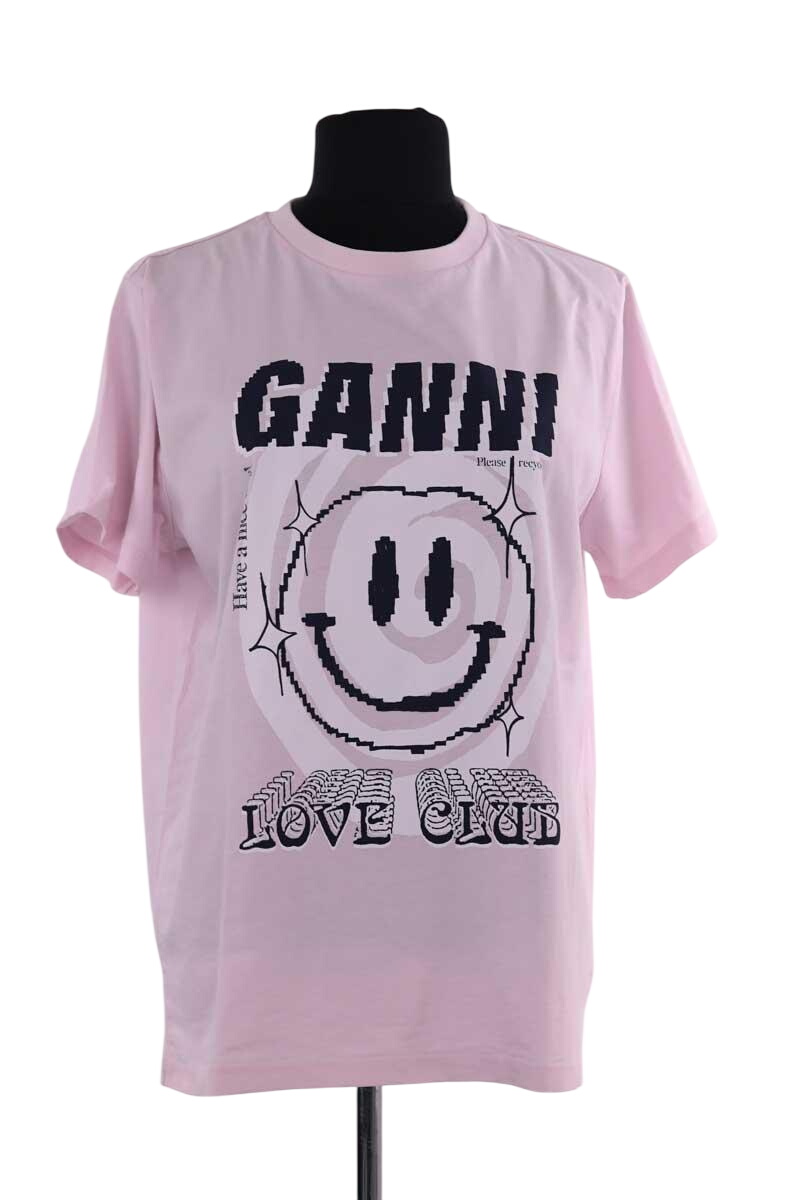 T-shirt GANNI - Seconde Main Pink