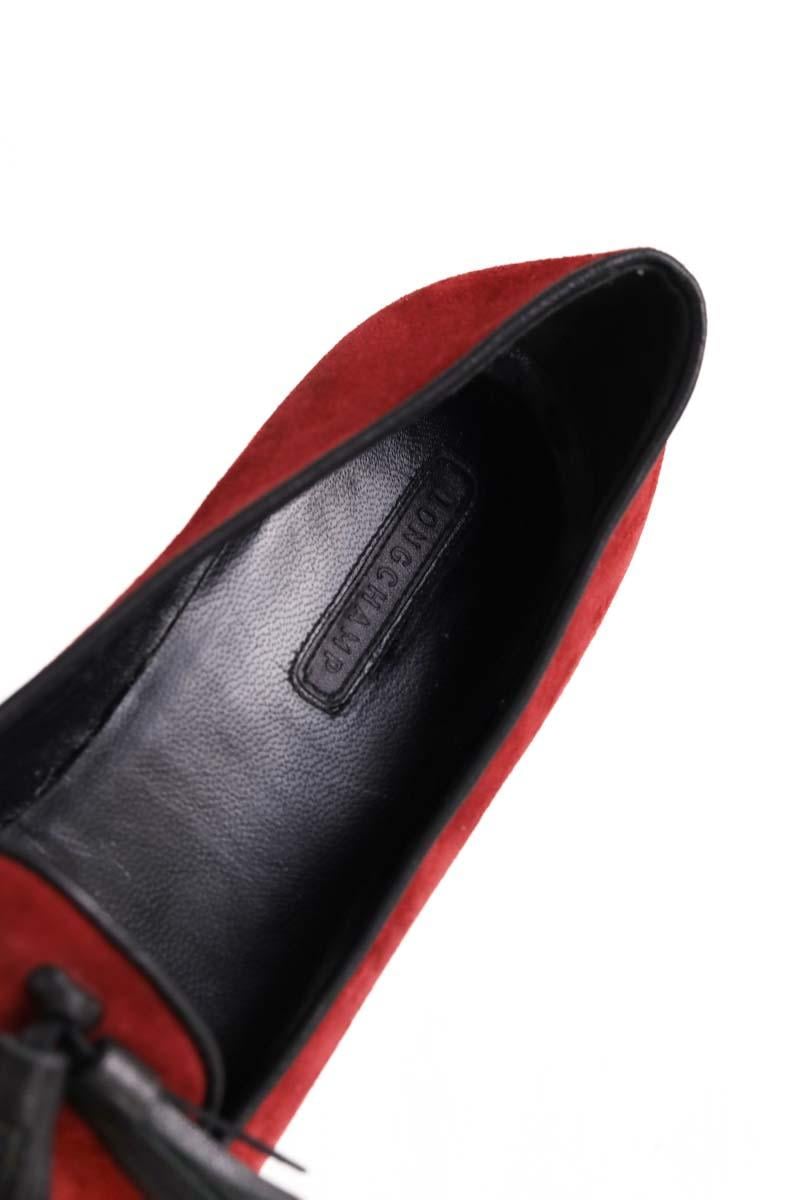 Ballet pumps LONGCHAMP - Seconde Main Red