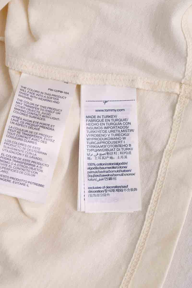 T-shirt TOMMY HILFIGER - SECONDE MAIN Beige