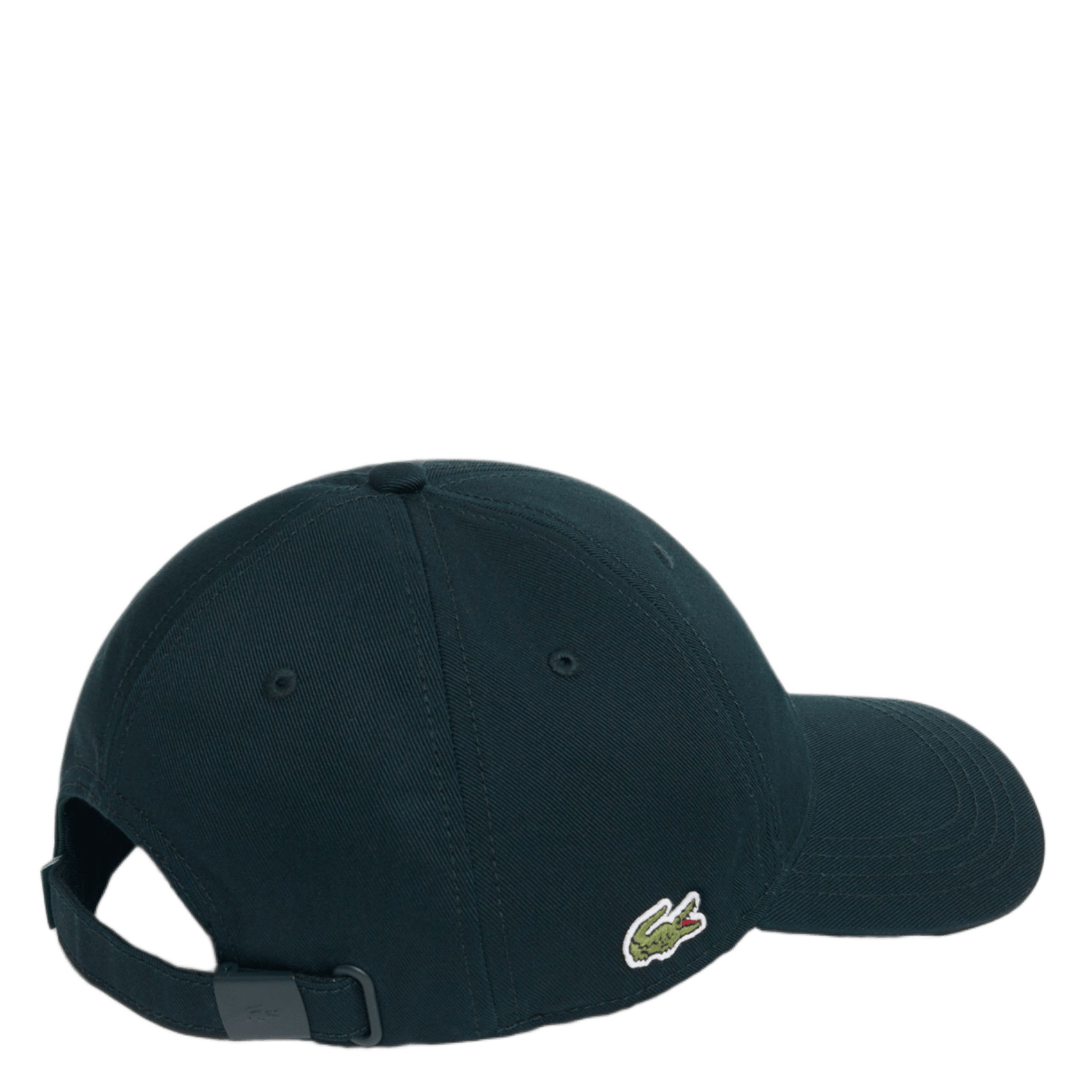 Adjustable embroidered cotton cap LACOSTE Green