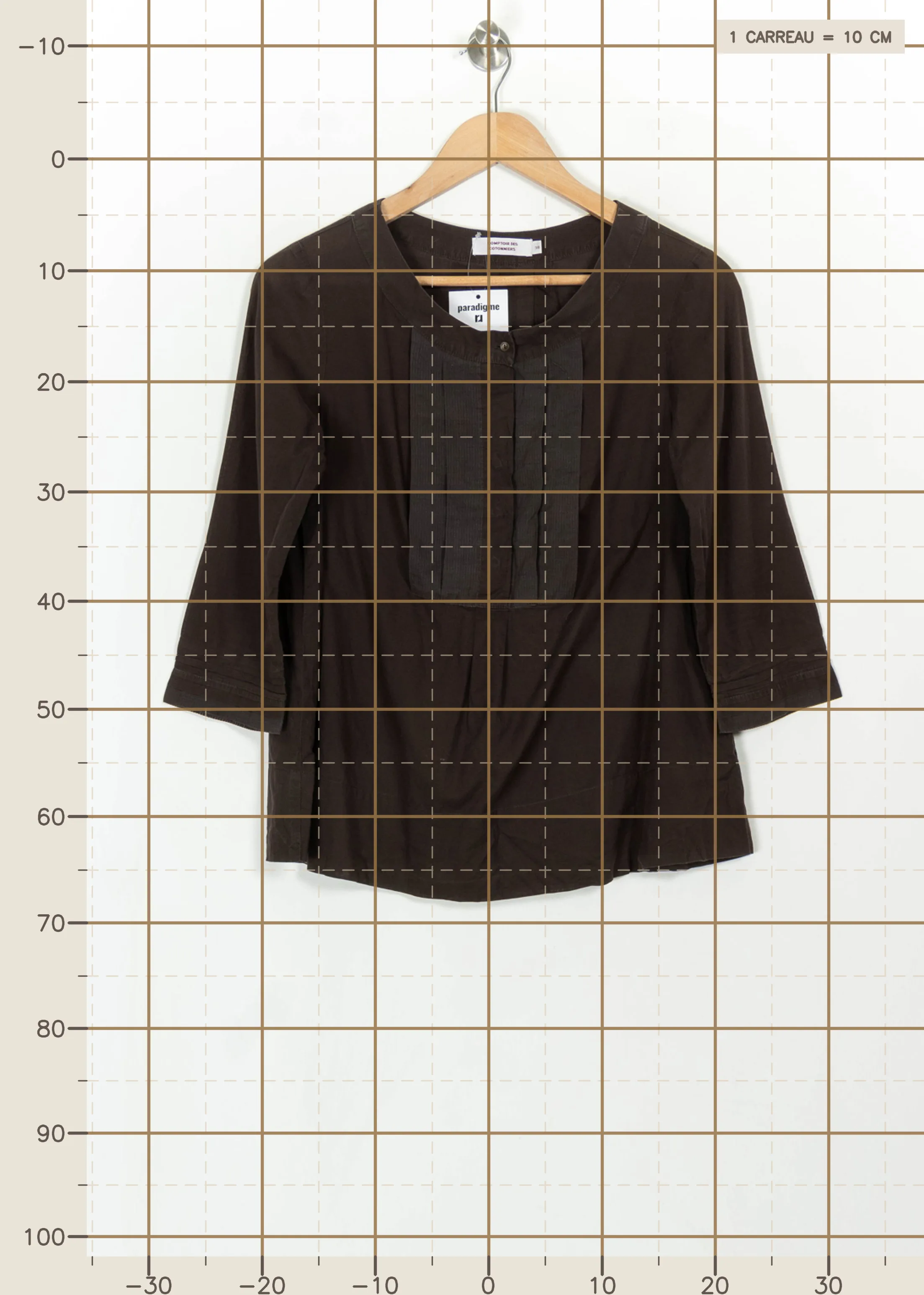 Blouse COMPTOIR DES COTONNIERS - Seconde main Brown