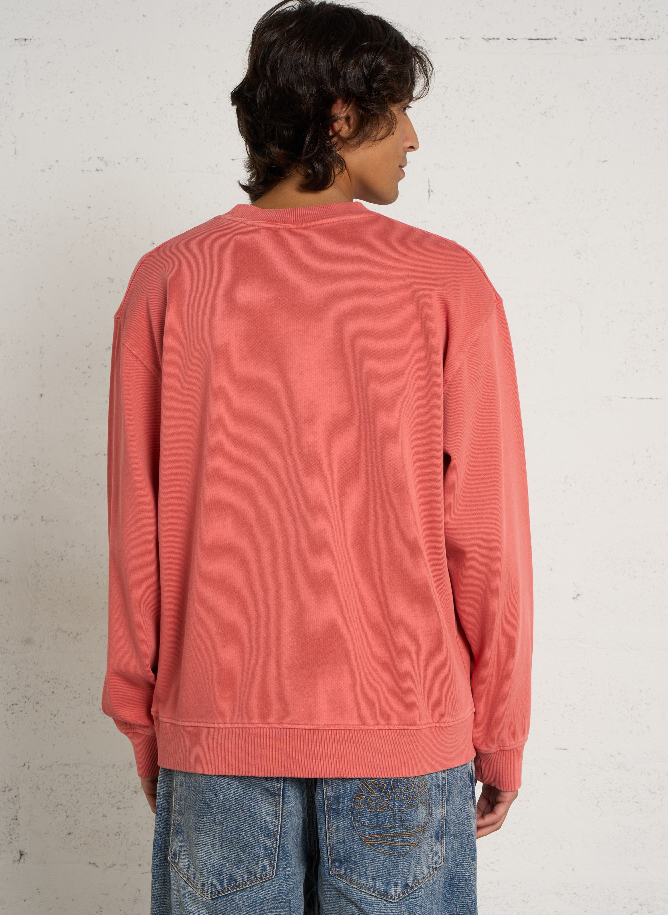 Oversize-Sweatshirt aus Baumwolle PEPE JEANS Rot