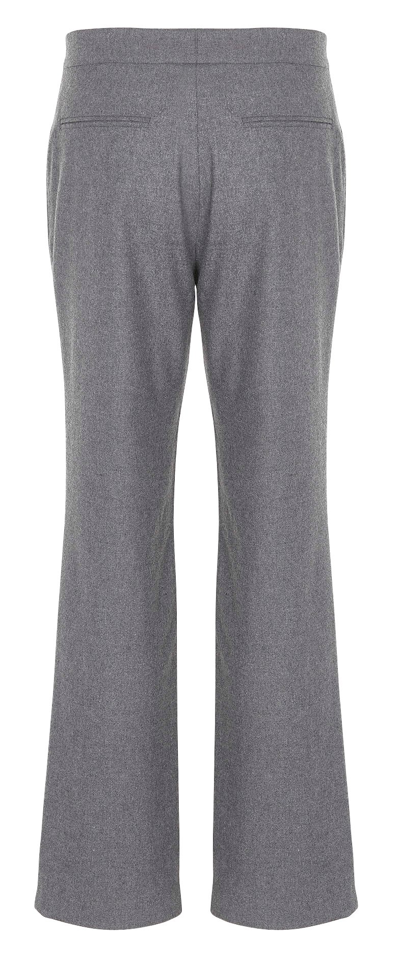 Rifika straight flannel trousers SWILDENS Grey