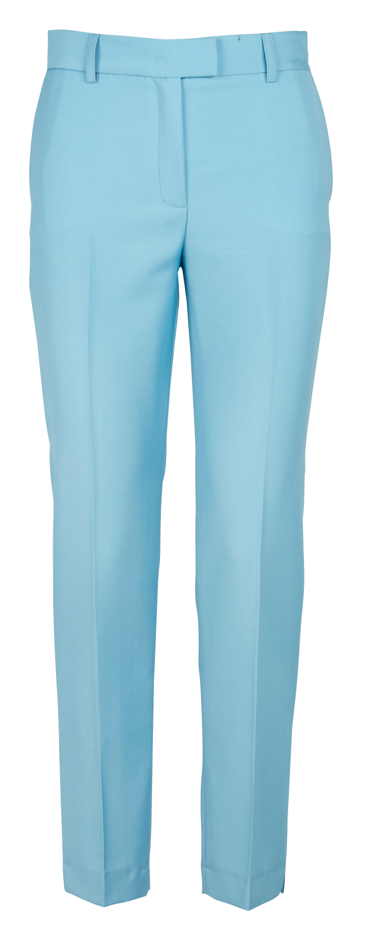 Pantalon droit en laine mélangée PAUL AND JOE Bleu