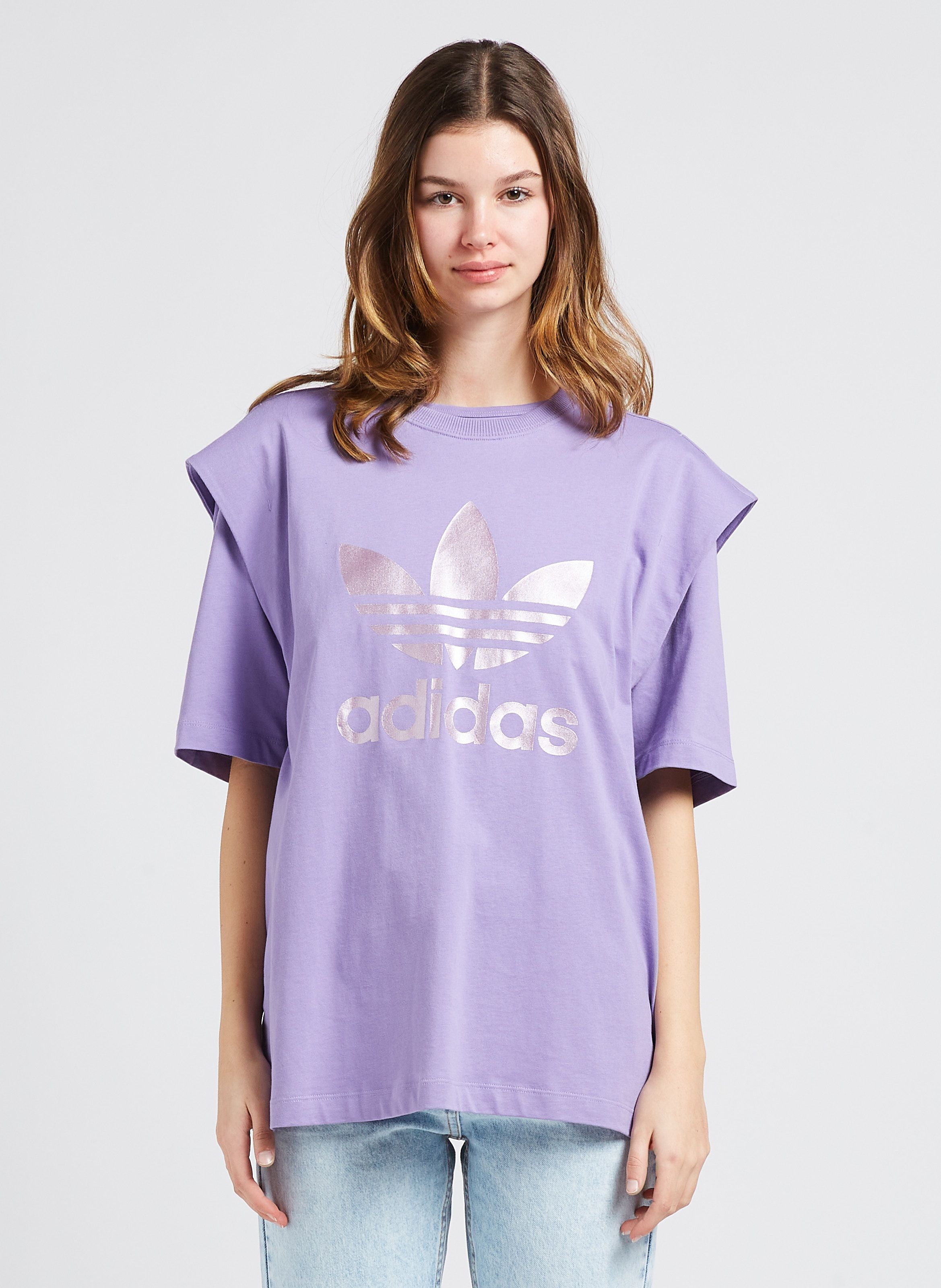 Tee Shirt 2 En 1 En Coton Maglil Adidas Femme IC7203 MAGLIL MAGLIL Place des Tendances