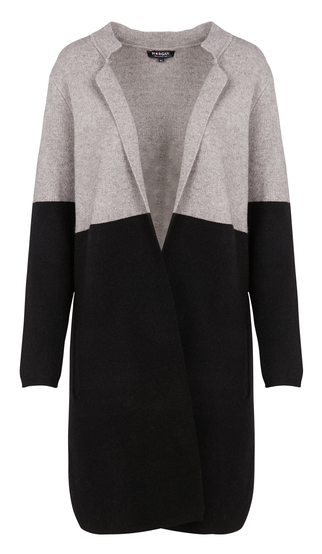 Offene Strickjacke MORGAN Schwarz