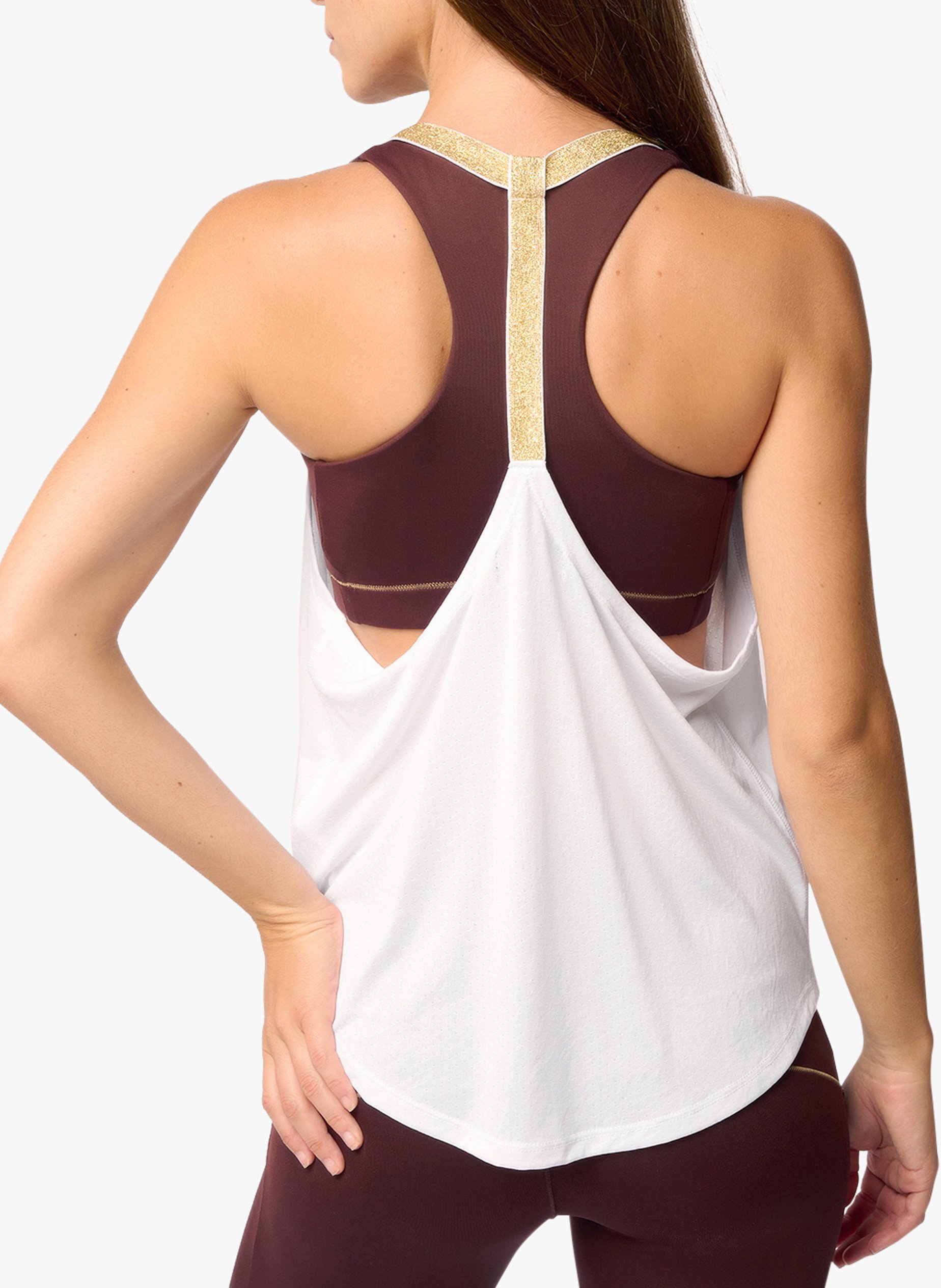 Sports tank top YUJ YOGA PARIS White