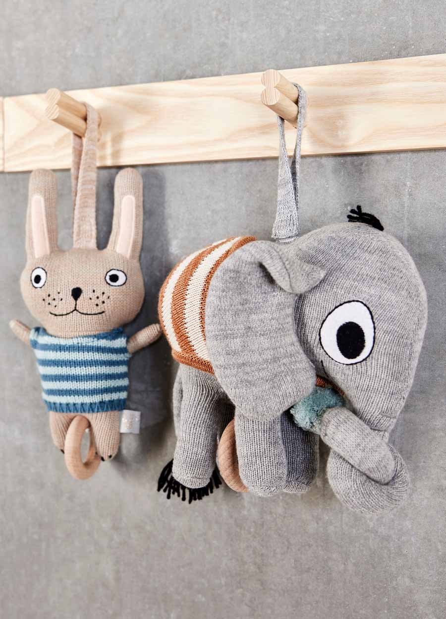 Musical mobile in cotton OYOY LIVING DESIGN Blue