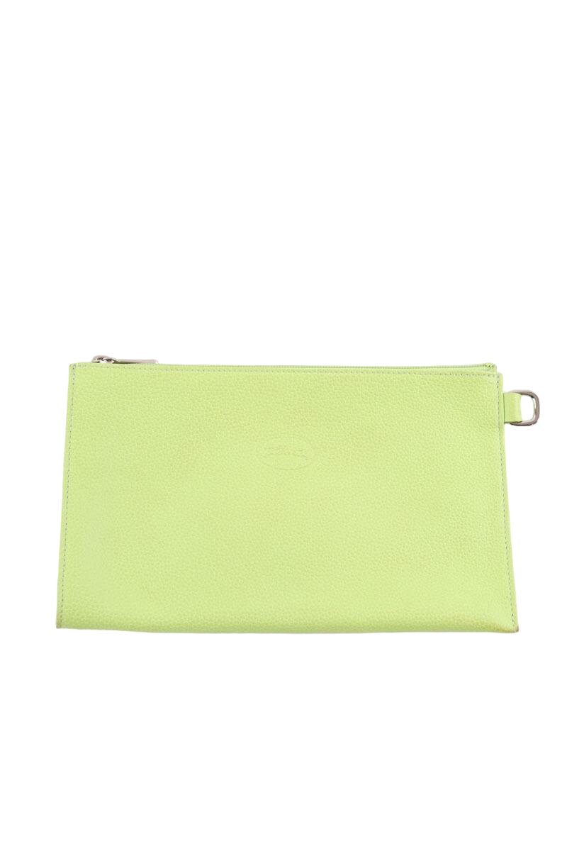 Leather bag LONGCHAMP - Seconde Main Green