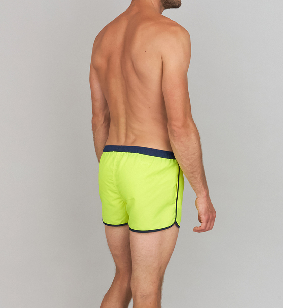 Short swim trunks - neon GILI'S Yellow