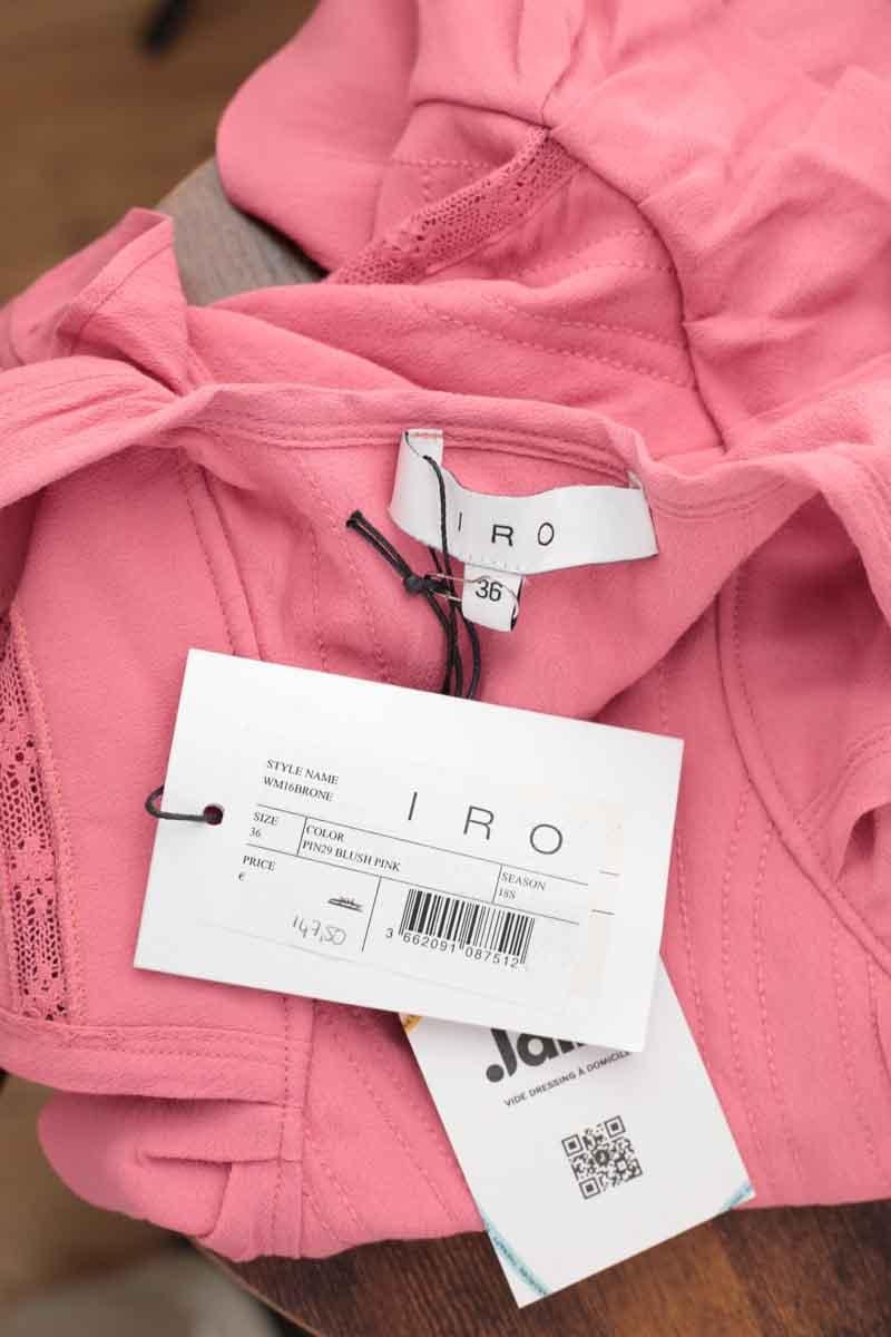 Cotton blouse IRO - Seconde Main Pink