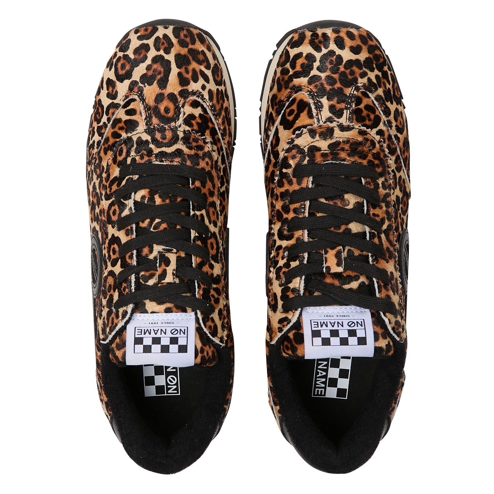 Zapatillas bajas de piel estampada NO NAME Multicolor