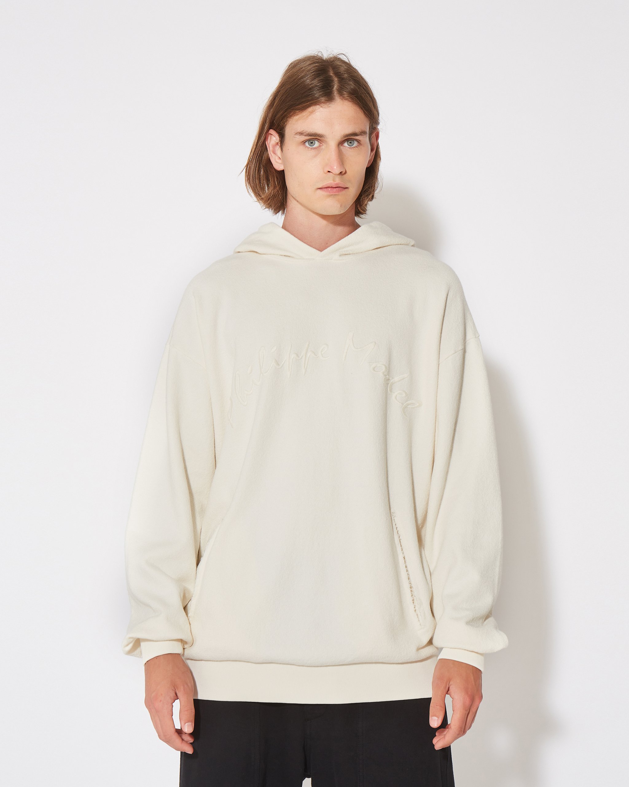 Hoodie PHILIPPE MODEL Beige