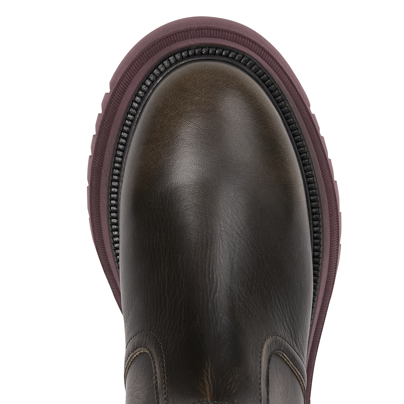 Lederstiefeletten ACOTE Schwarz