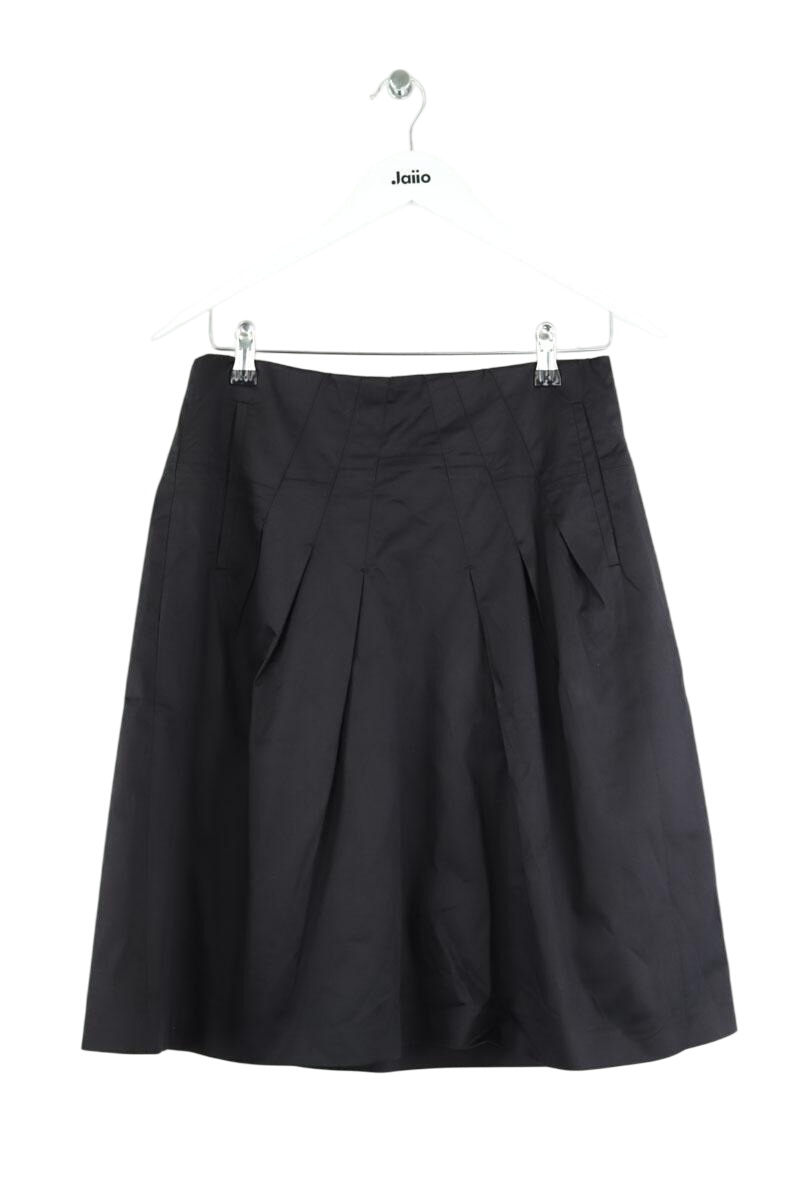 Cotton mini skirt KENZO - SECONDE MAIN Black