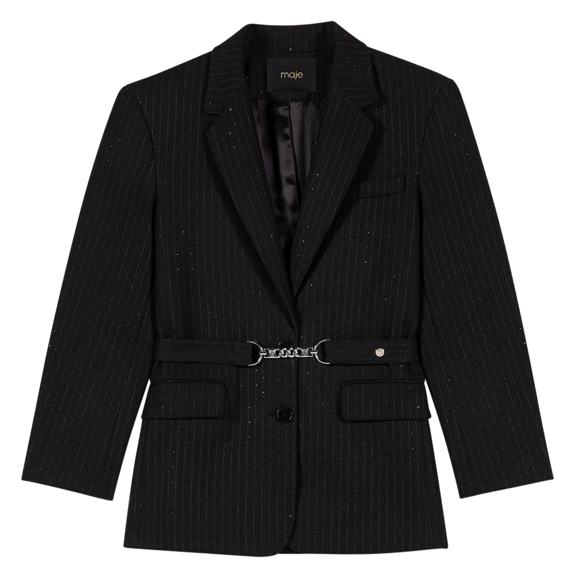 Veste de tailleur  MAJE Noir