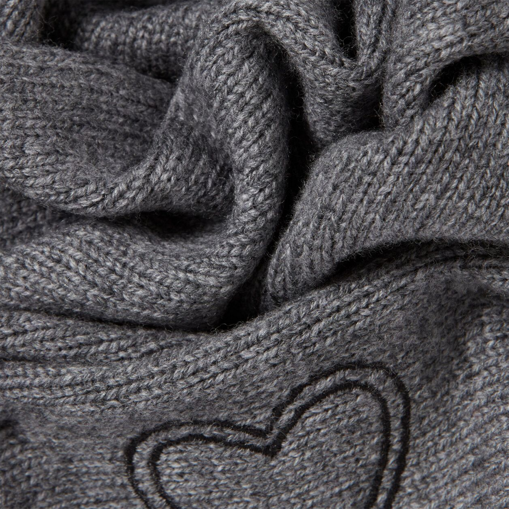 Foulard en cachemire CLAUDIE PIERLOT Gris