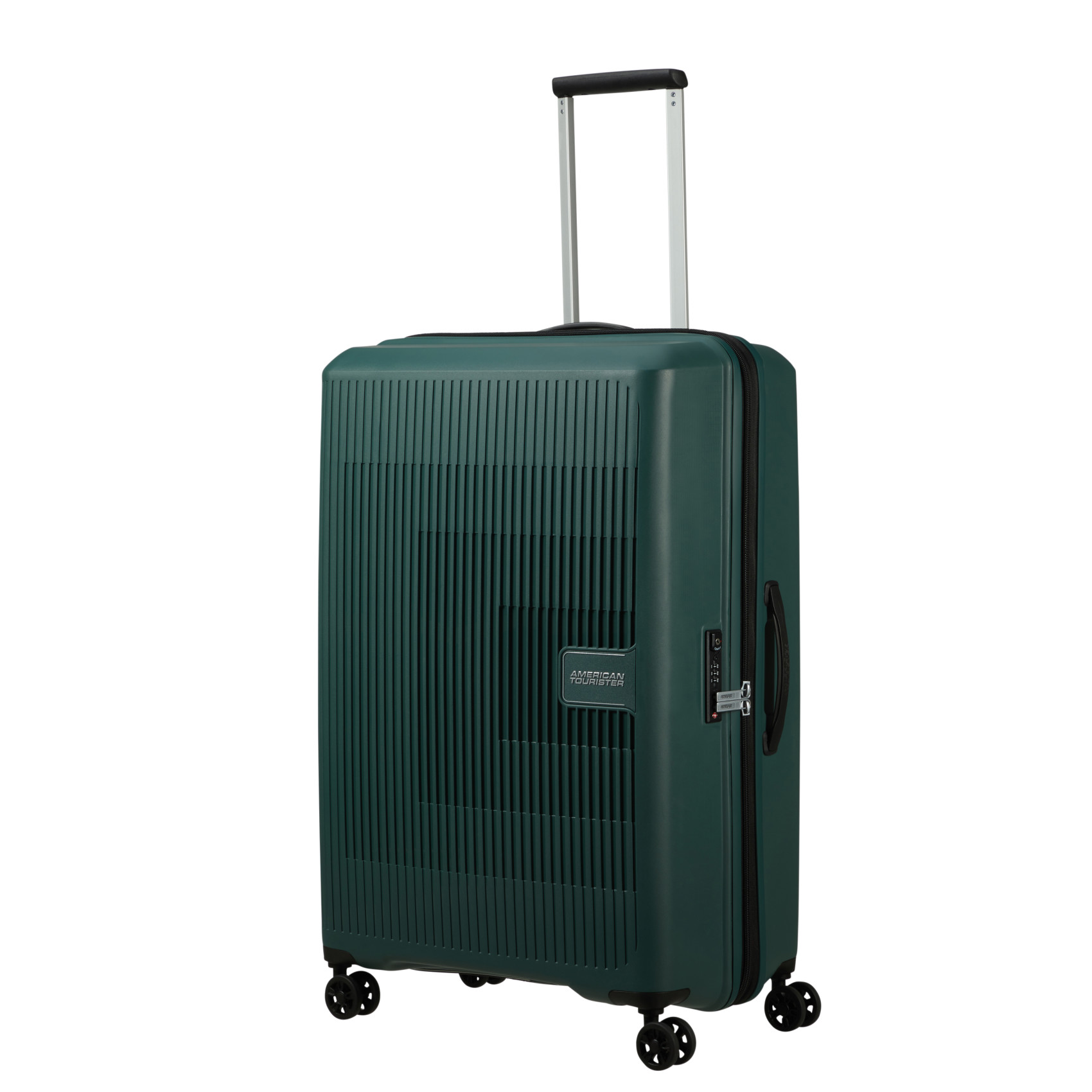 Aerostep 4-wheel suitcase size L AMERICAN TOURISTER Green