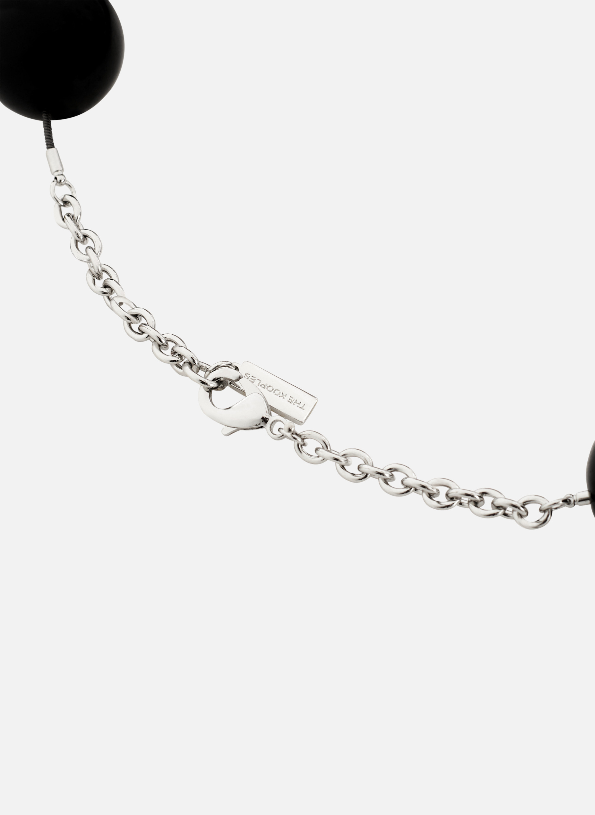 Collier avec perles THE KOOPLES Noir