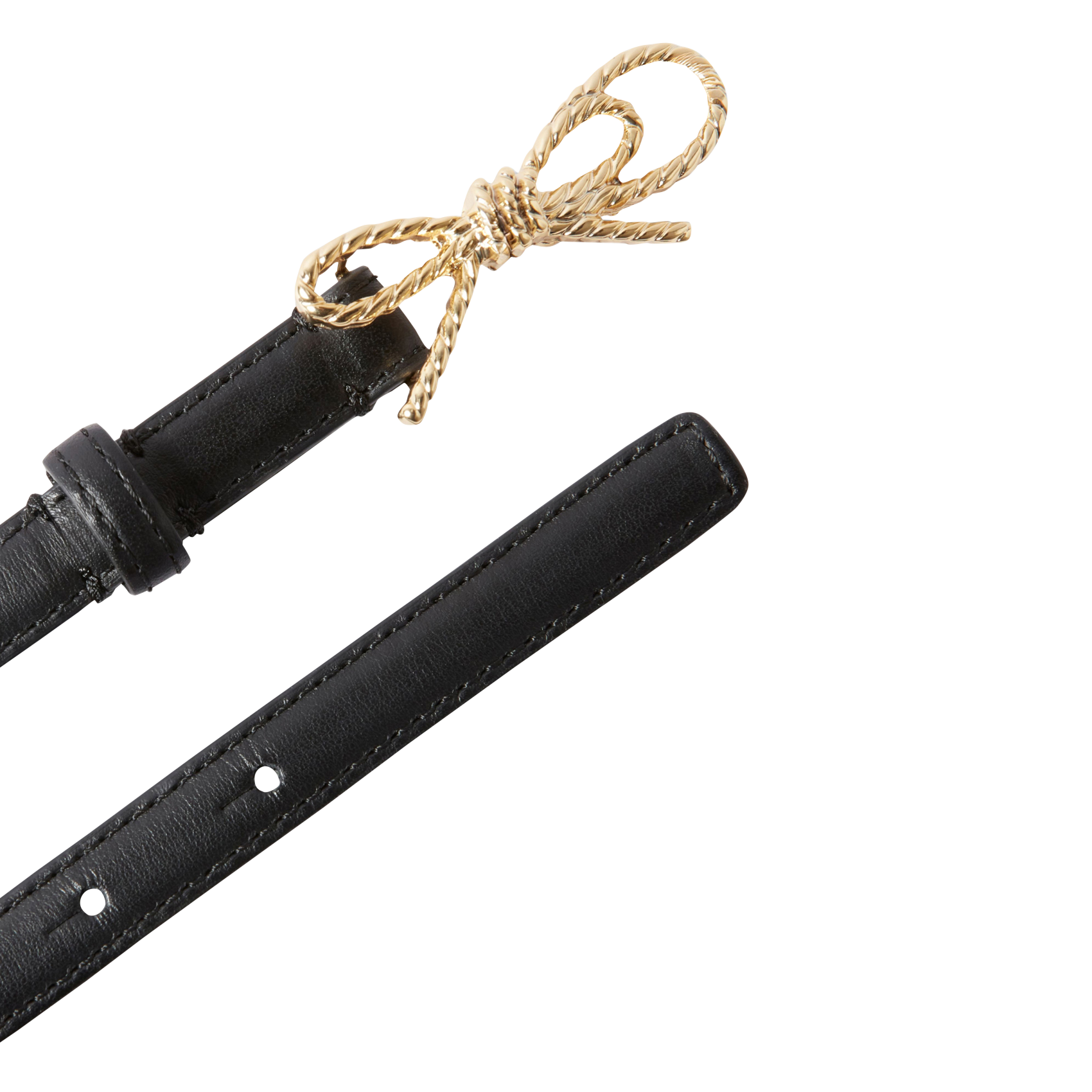 Ceinture en cuir CLAUDIE PIERLOT Noir