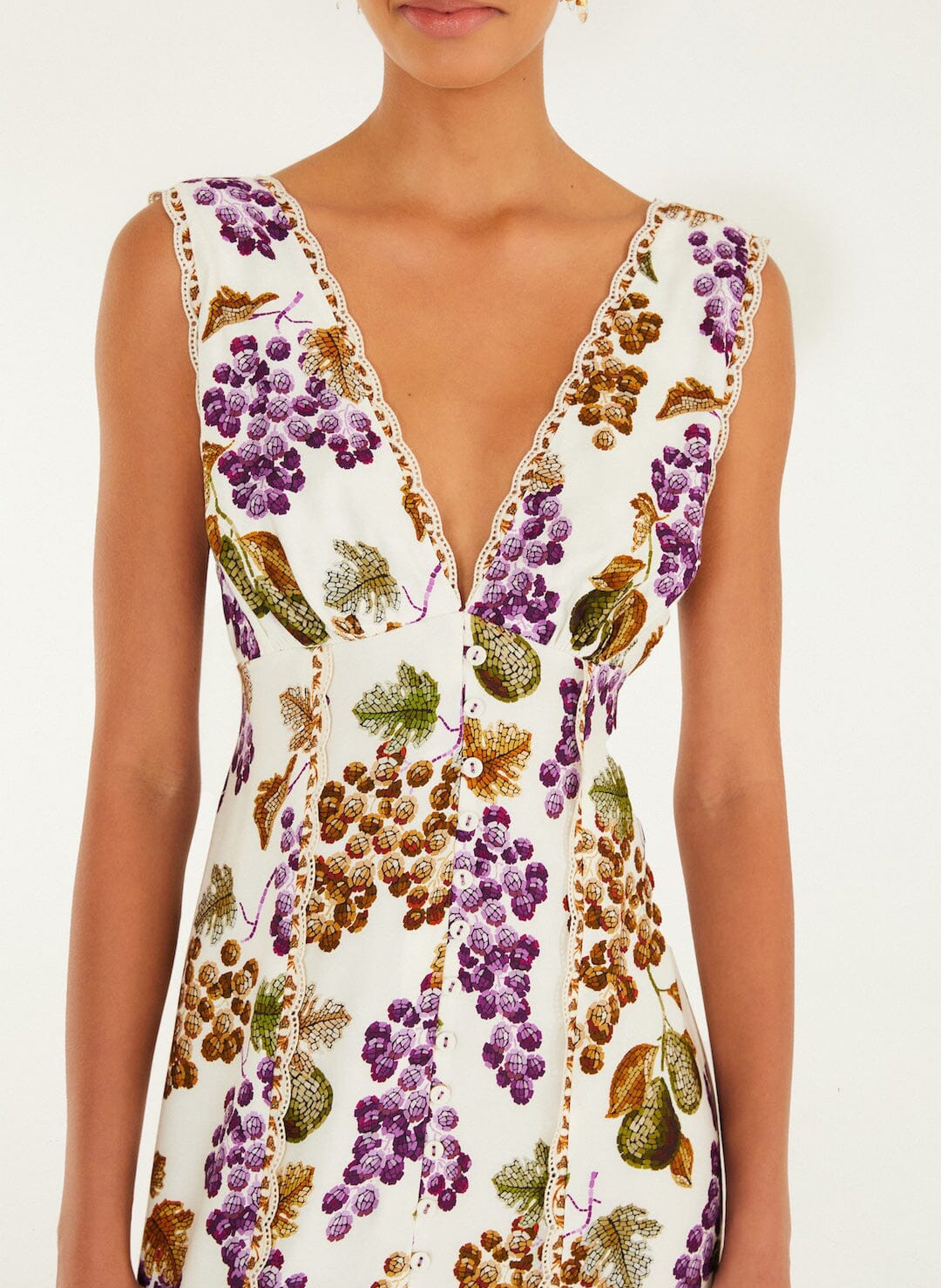 Dana long printed dress FARM RIO Multicolored