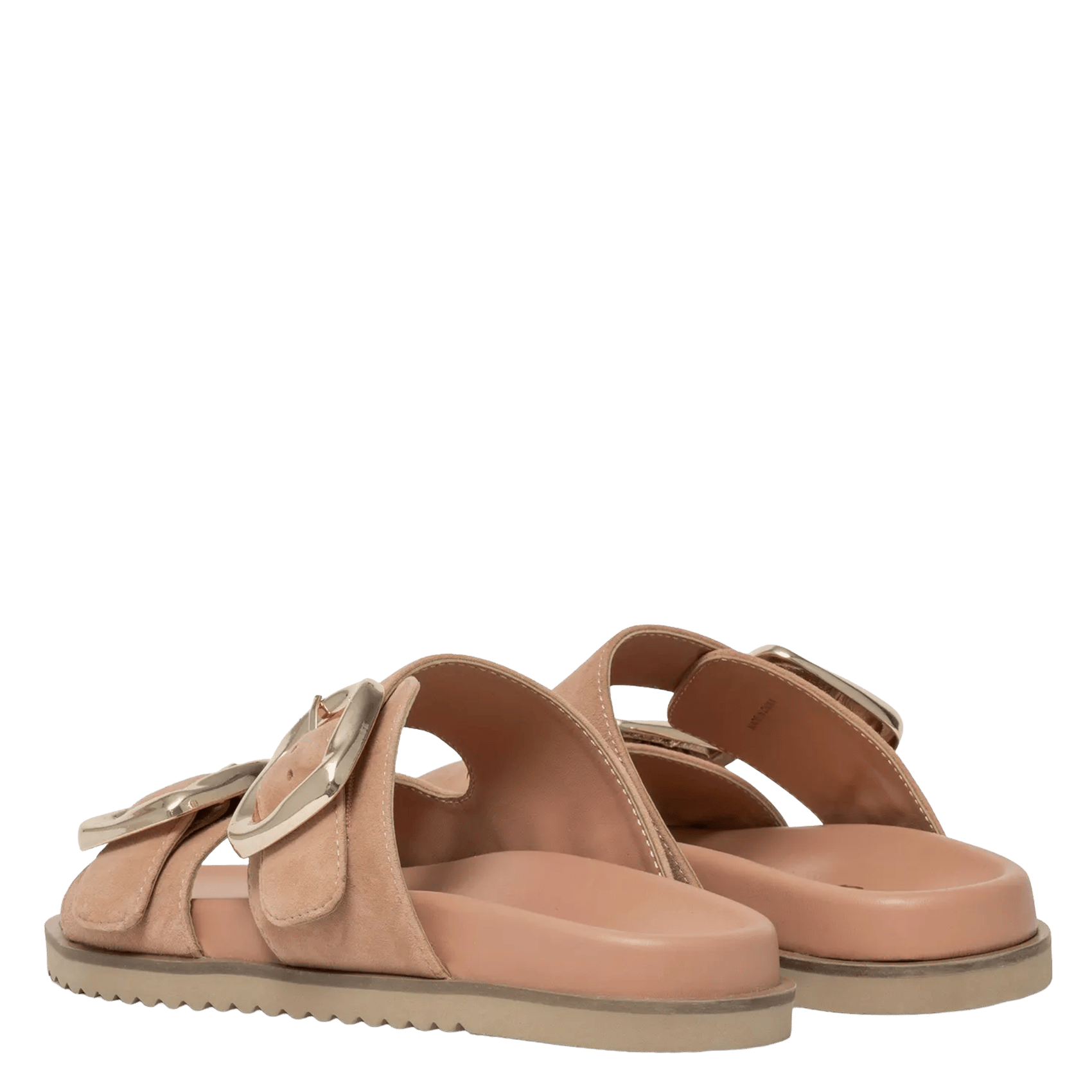 Slippers van zacht leer BOCAGE Roze