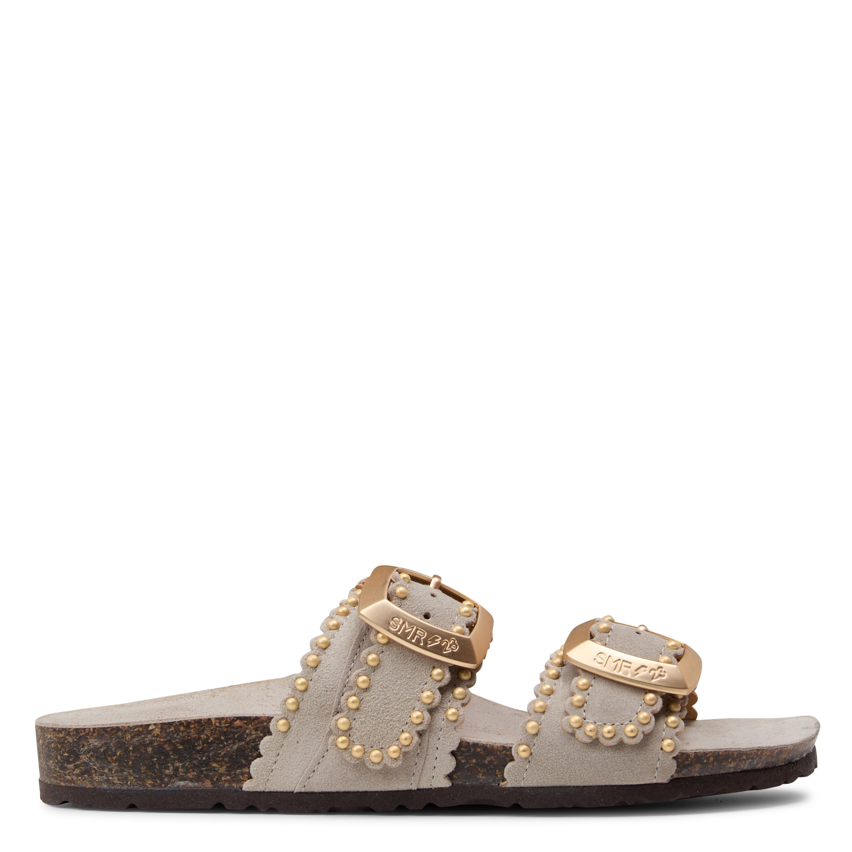 Sandales plates à brides en cuir SEMERDJIAN - SMR