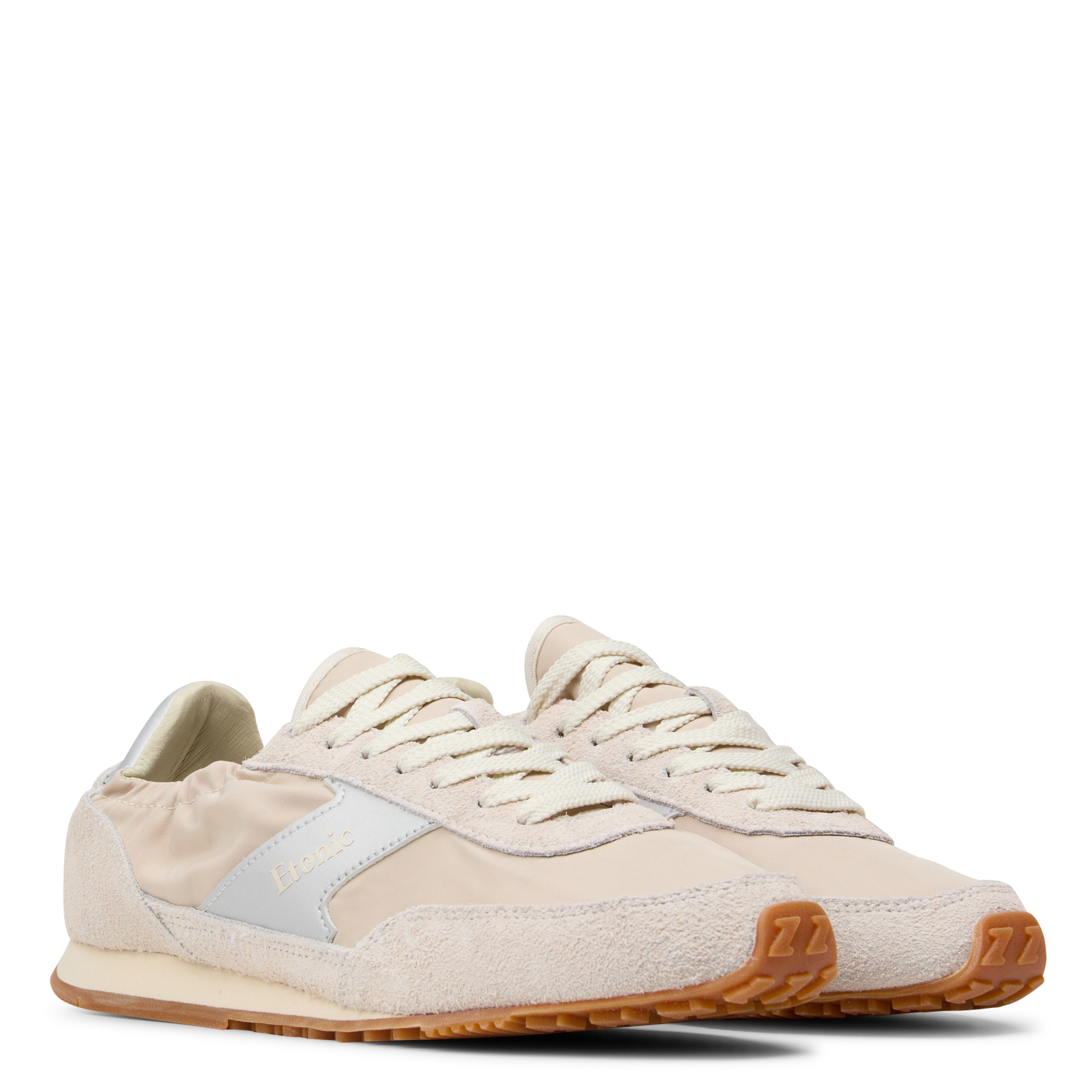 Flache Sneaker zum Schnüren ETONIC Grau