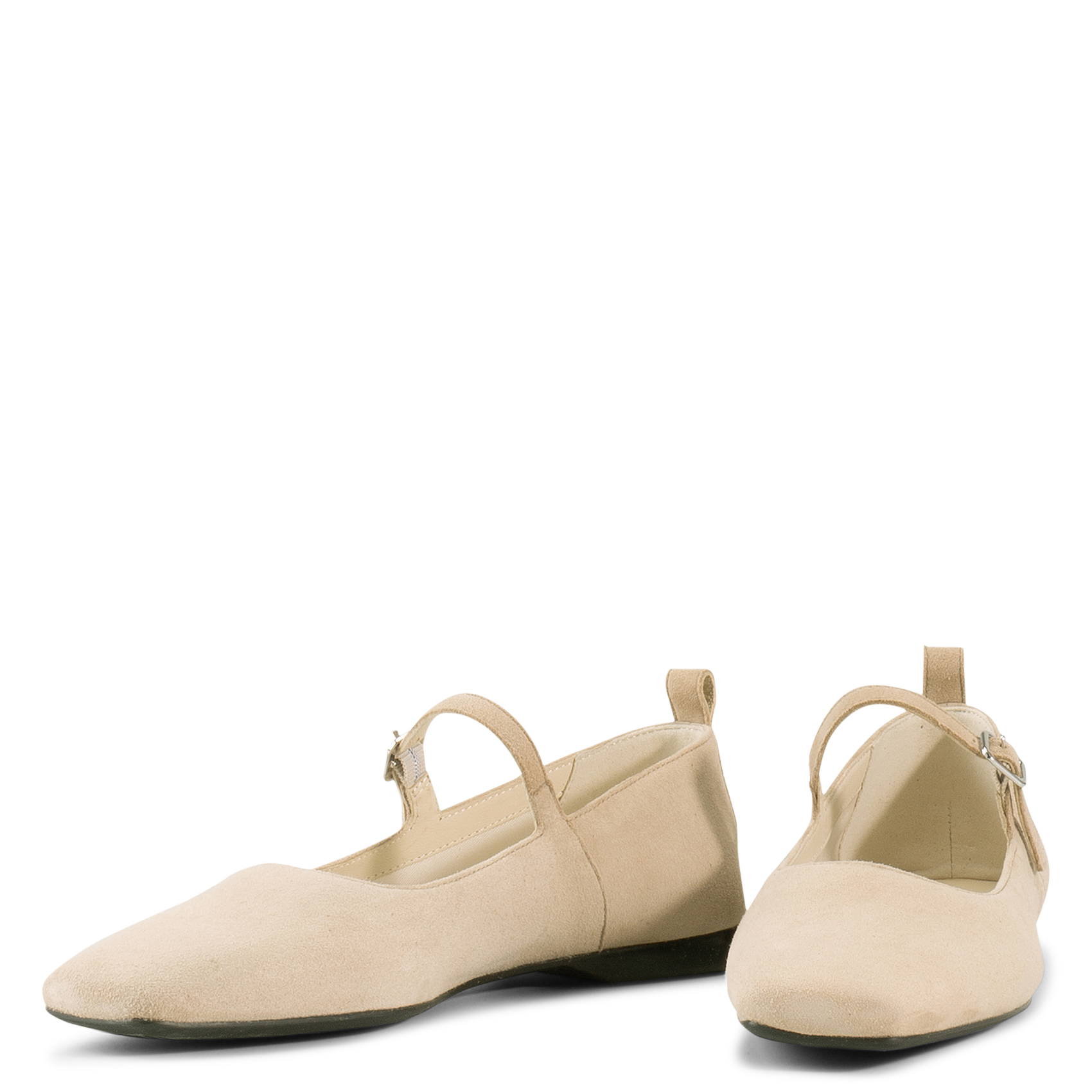 Ballerines en cuir VAGABOND Beige