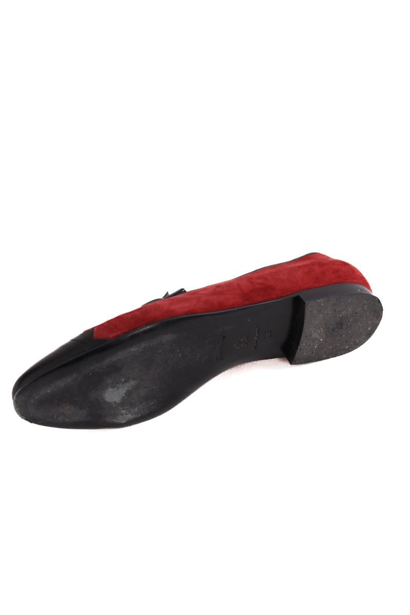 Ballet pumps LONGCHAMP - Seconde Main Red