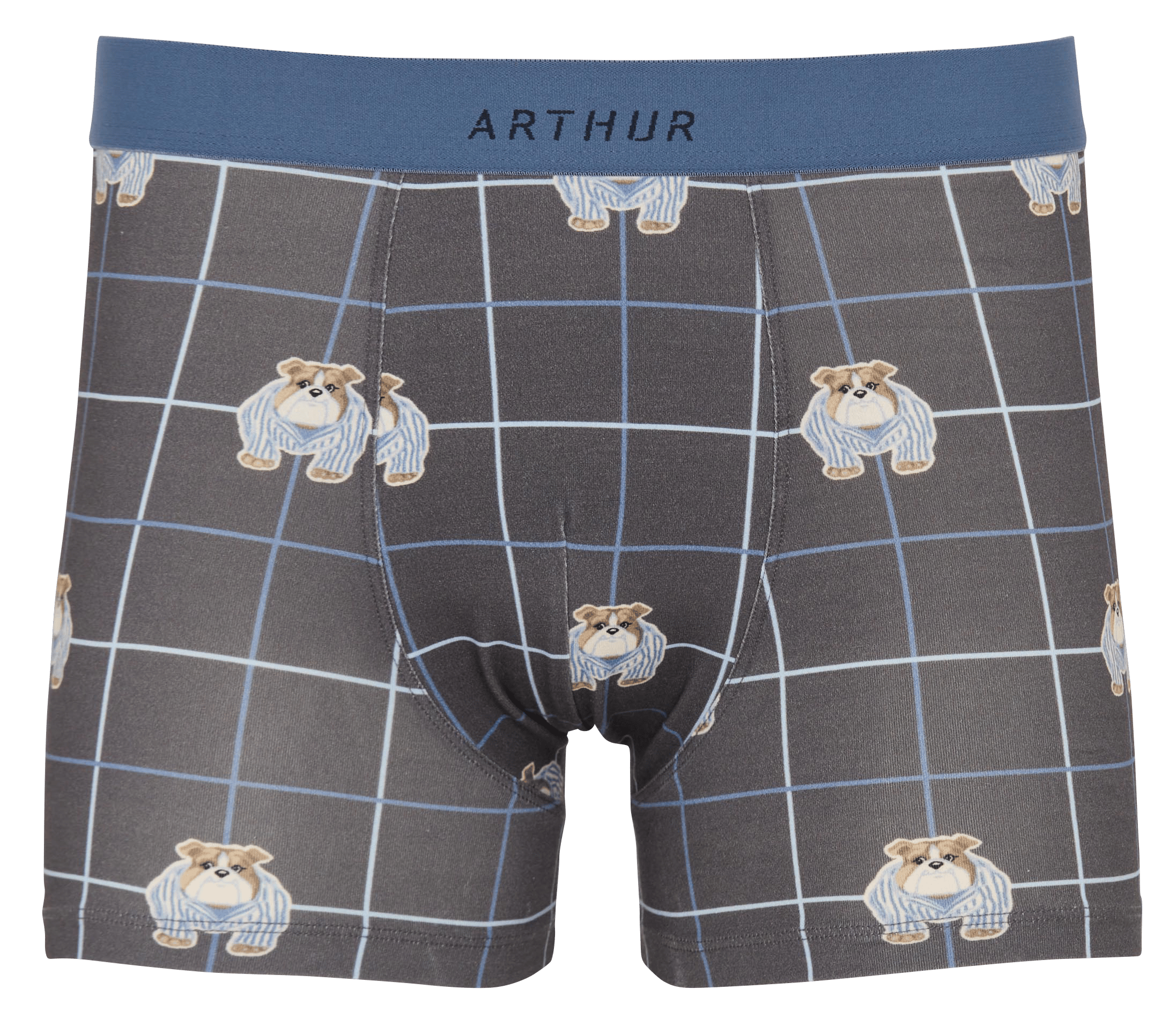 Boxershorts aus Baumwollmischung ARTHUR Braun