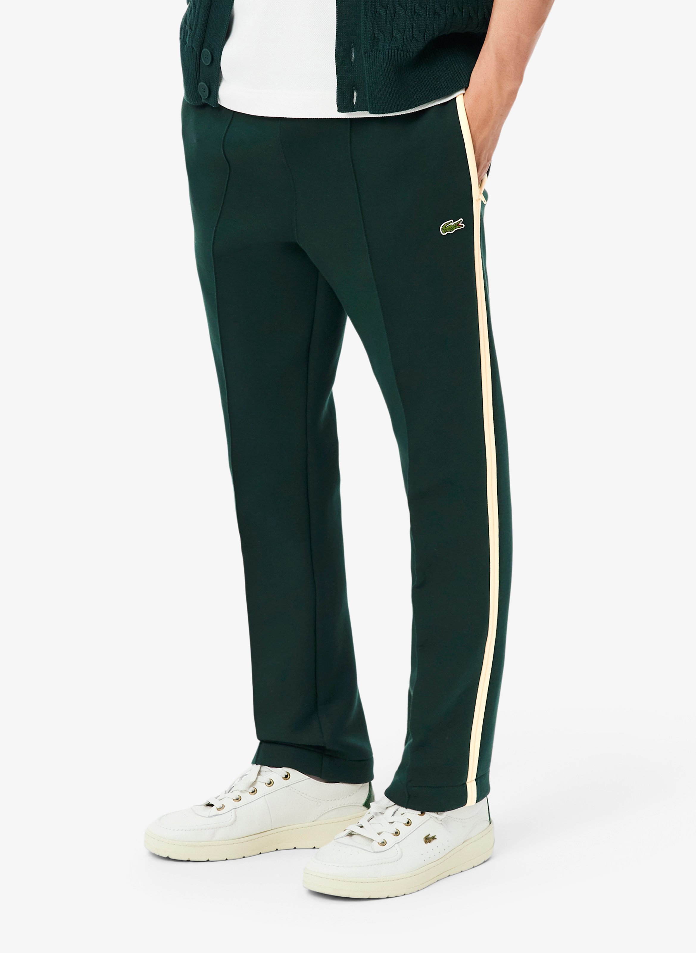 Gerade geschnittene Jogginghose aus Baumwoll-Mix LACOSTE