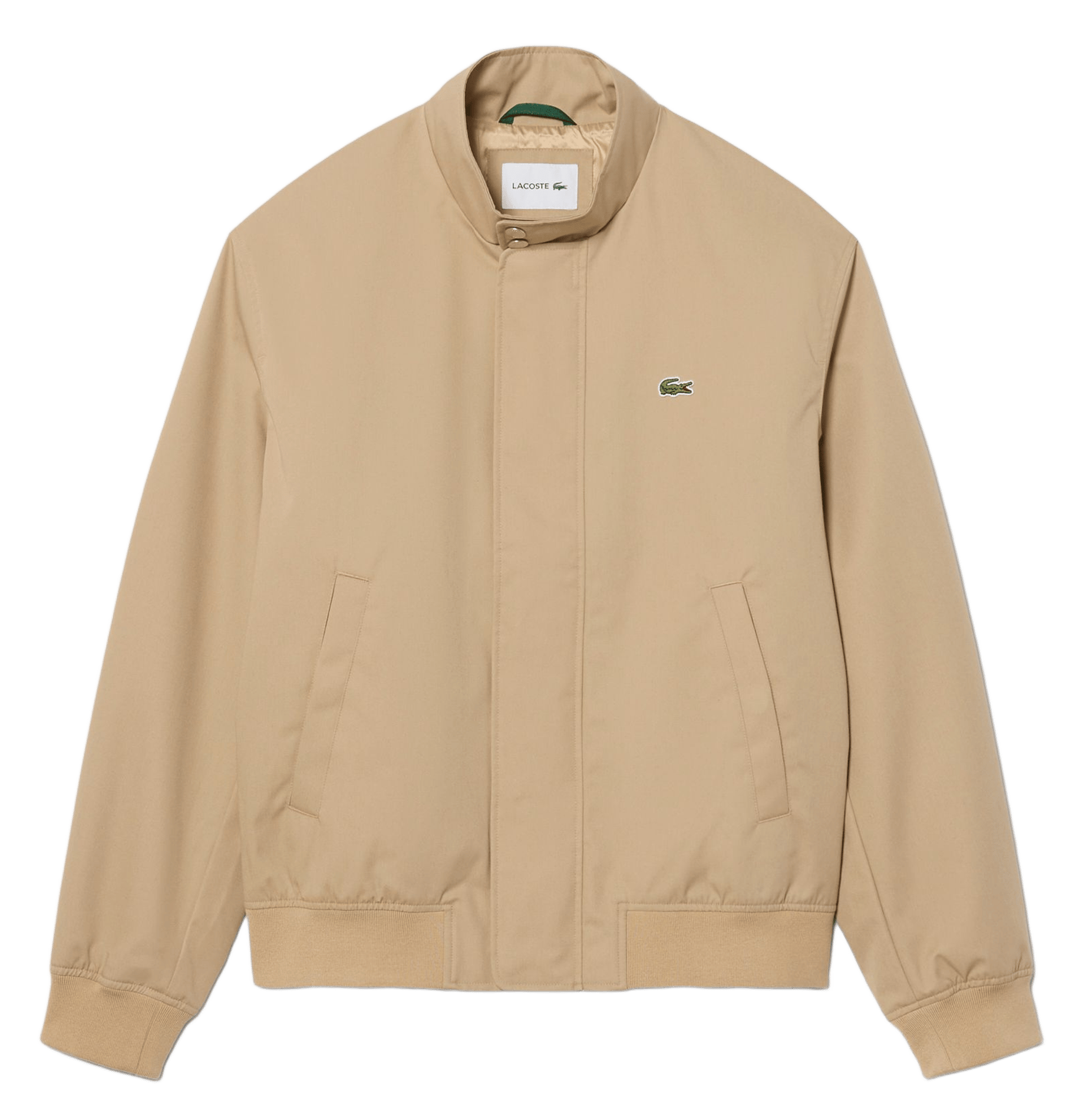 Straight Fit Water-Repellent High Collar Jacket LACOSTE