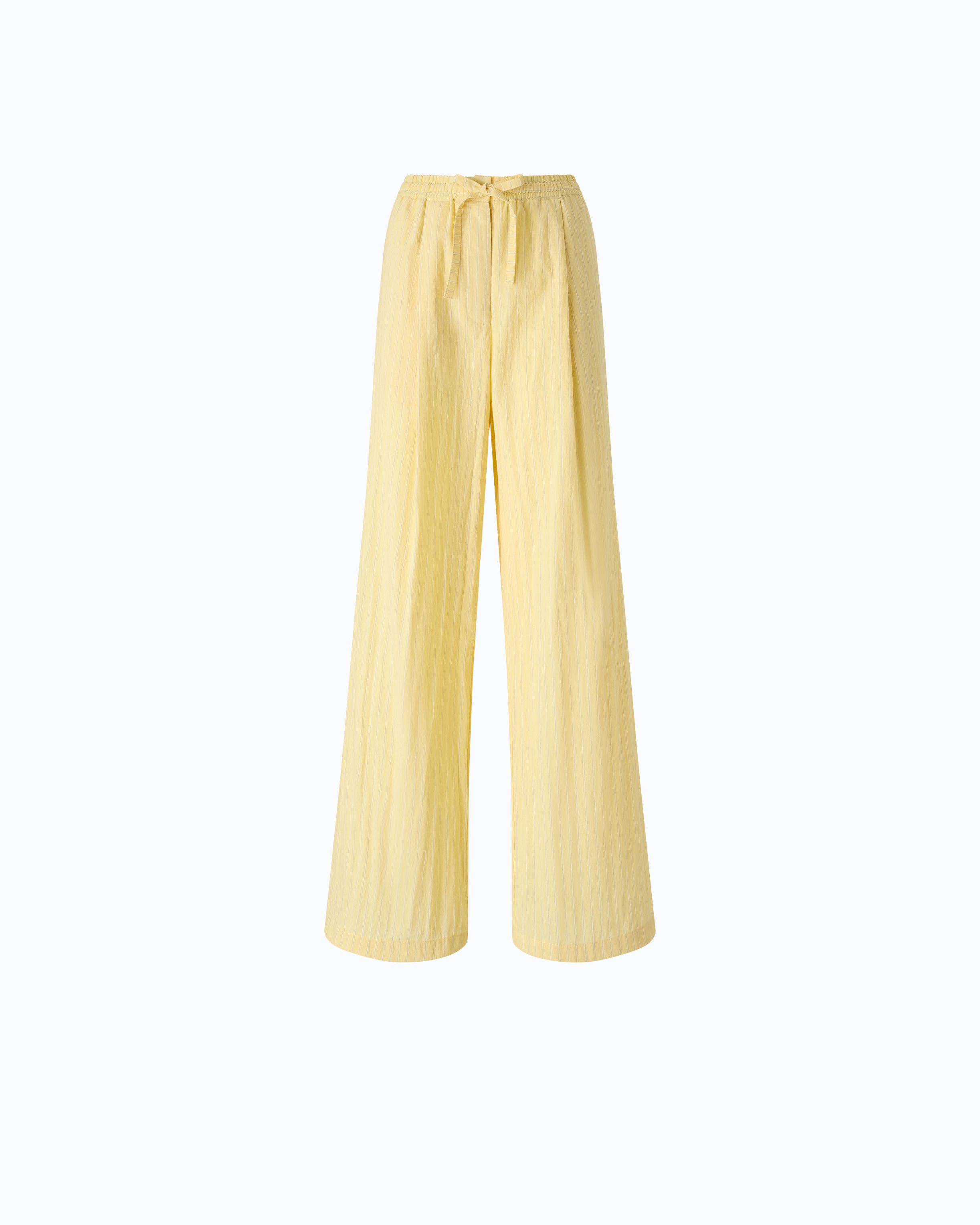 Striped trousers with drawstring waist PINKO Multicolored