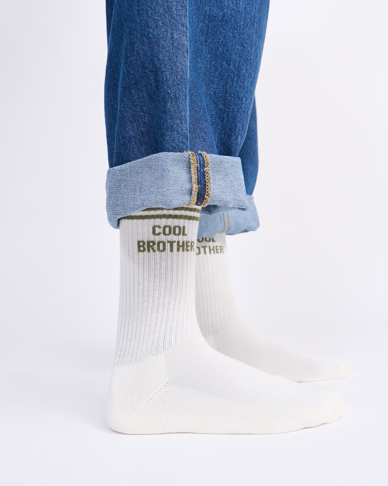 Cool Brother Socks EMOI EMOI White